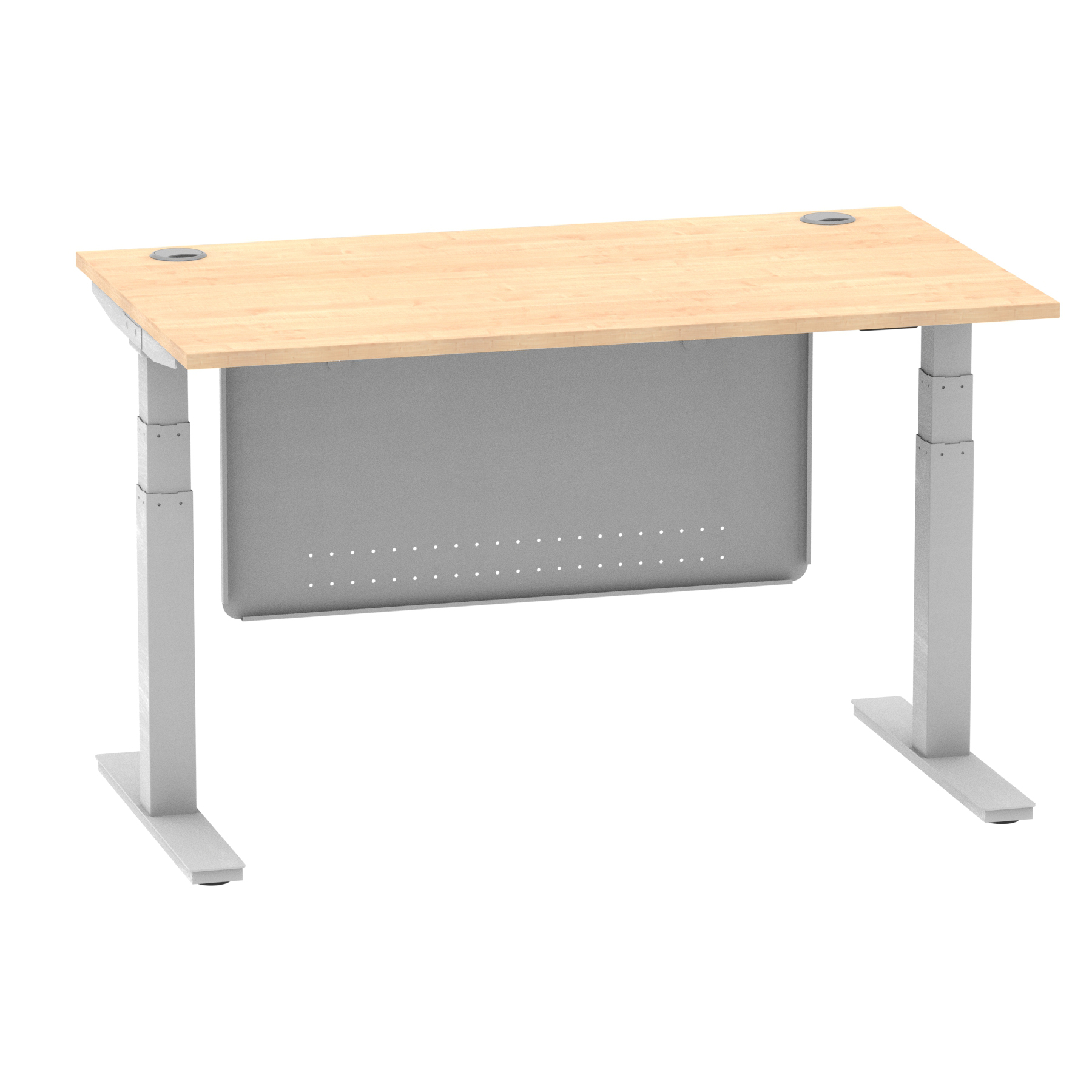 Maple / Silver Frame