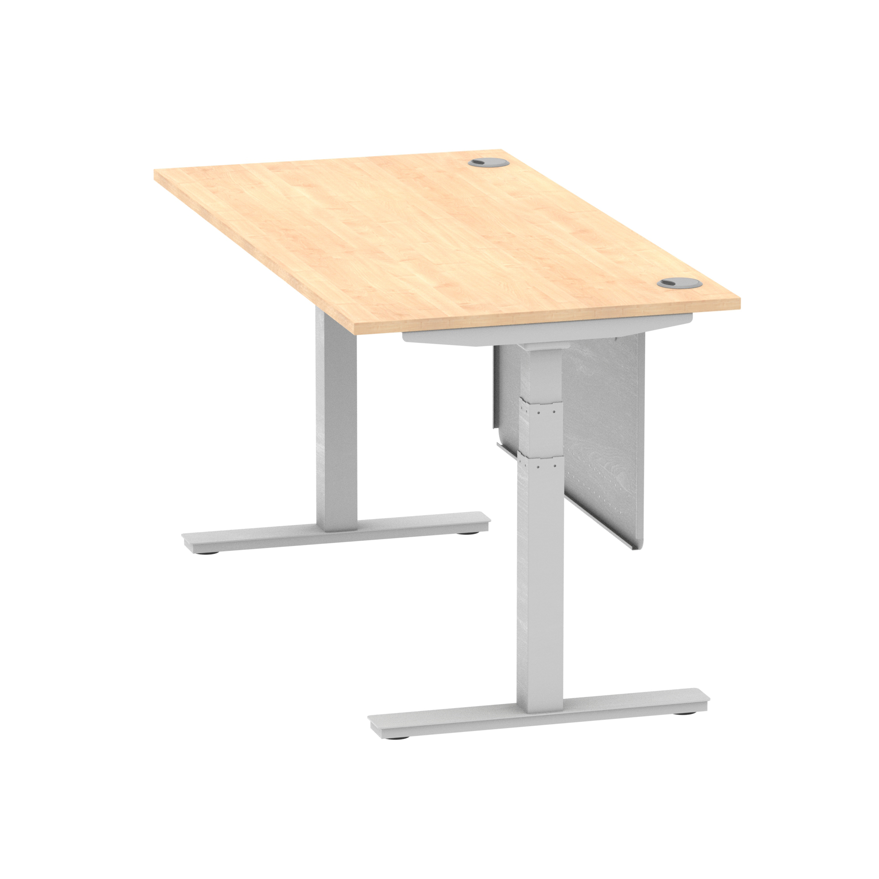 Maple / Silver Frame