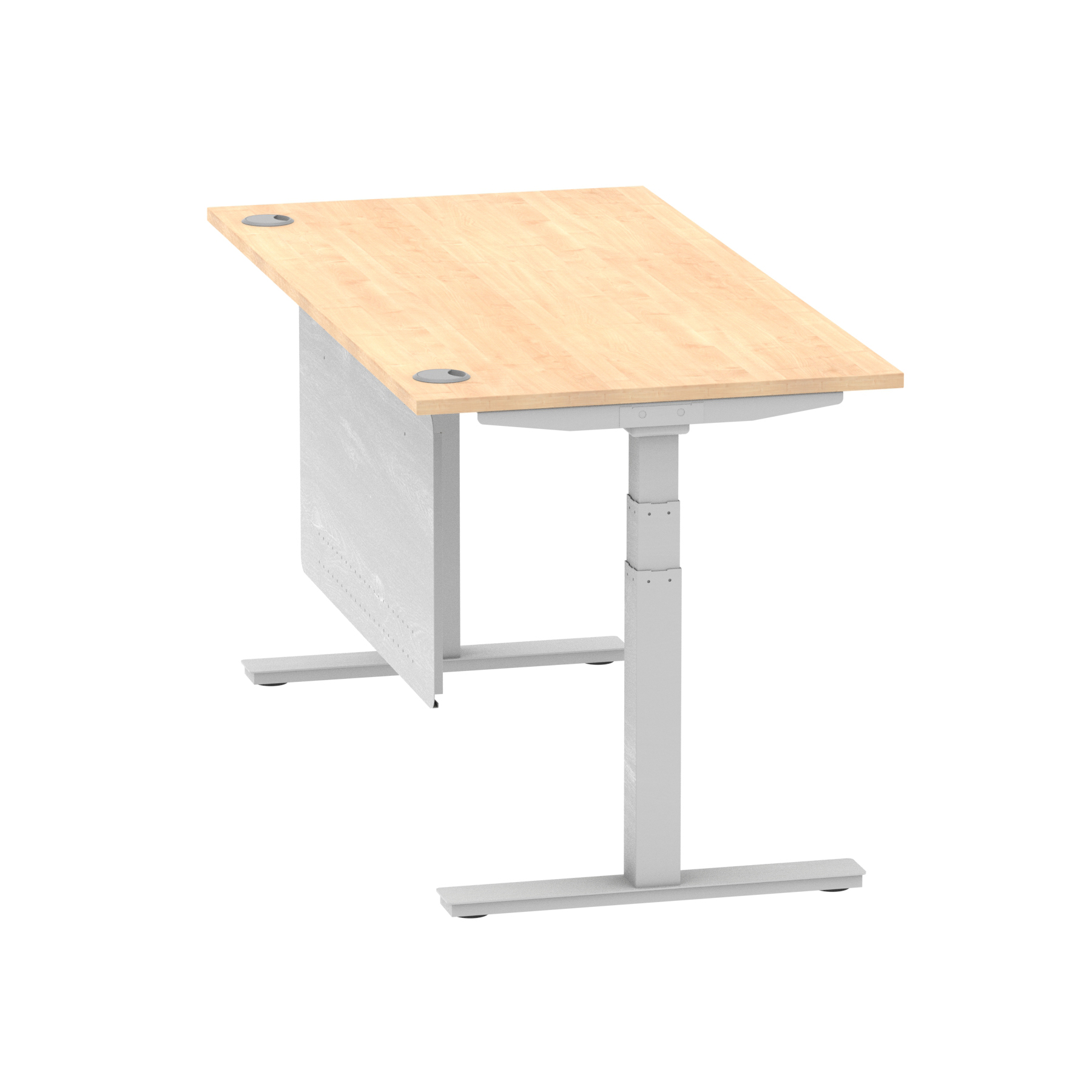 Maple / Silver Frame