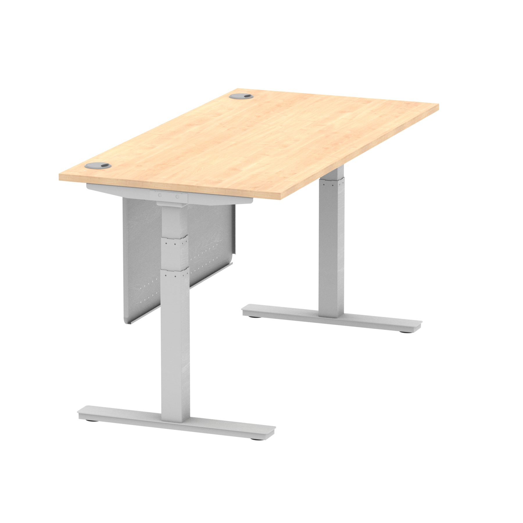 Maple / Silver Frame