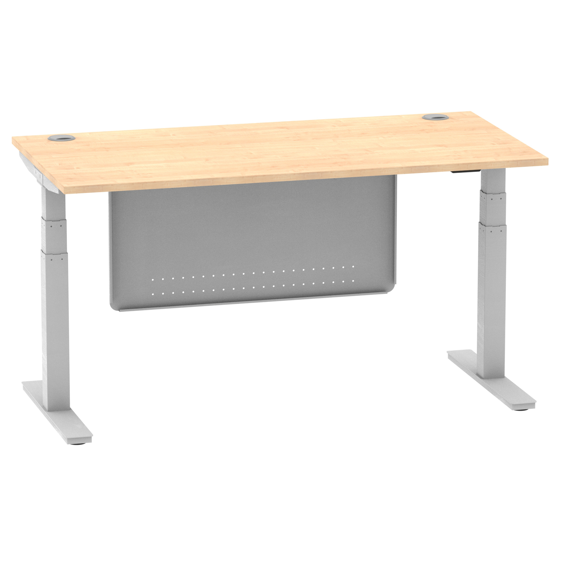 Maple / Silver Frame