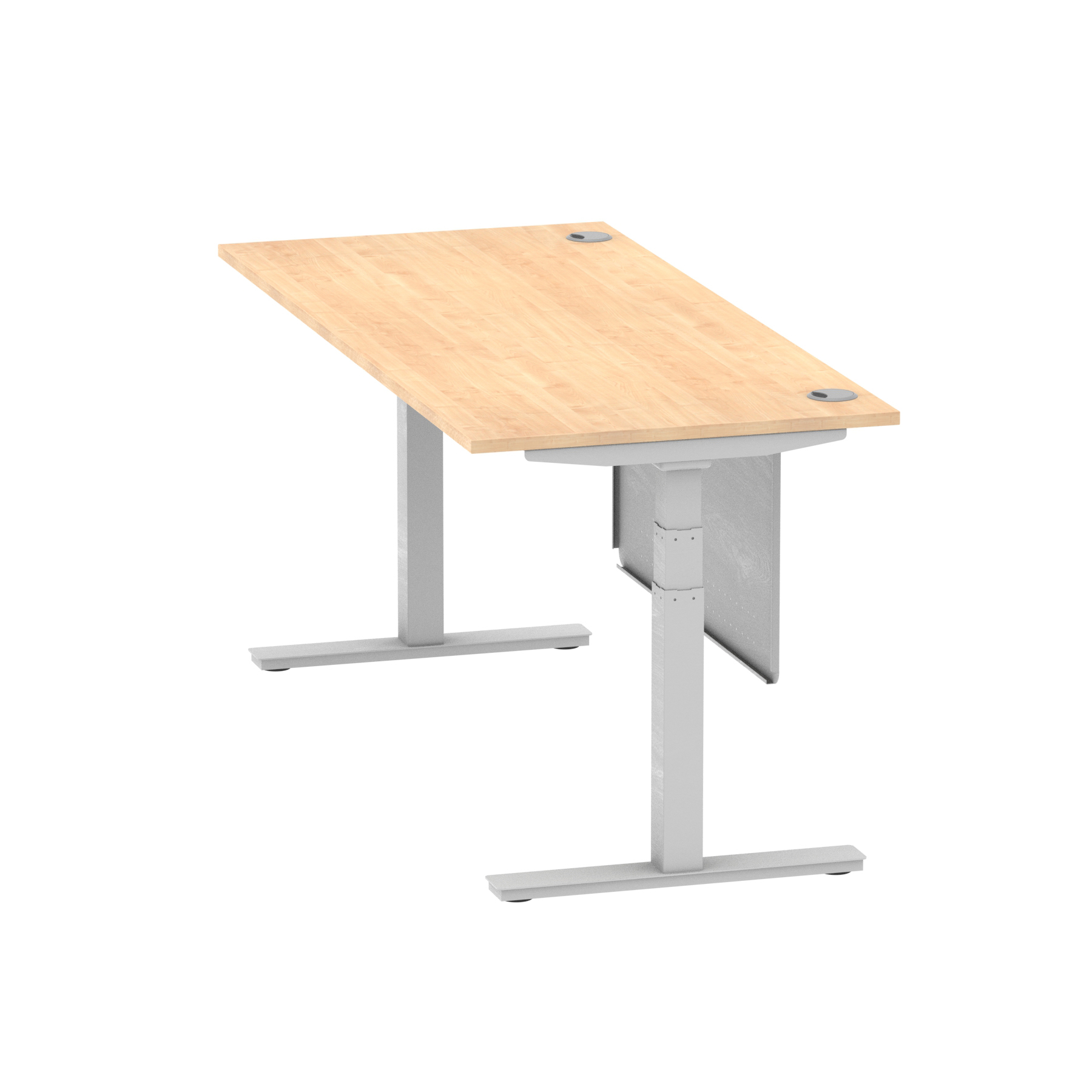 Maple / Silver Frame