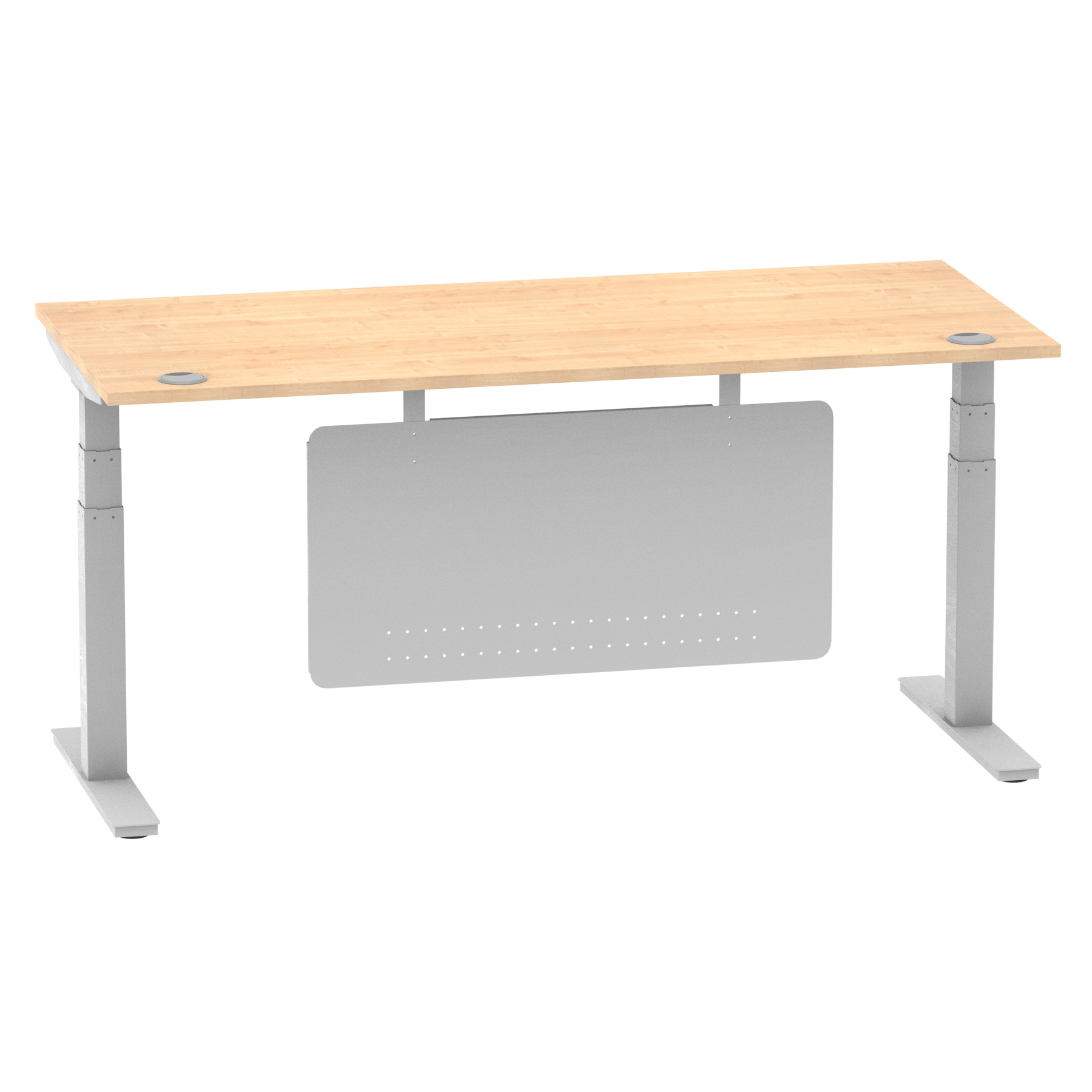 Maple / Silver Frame