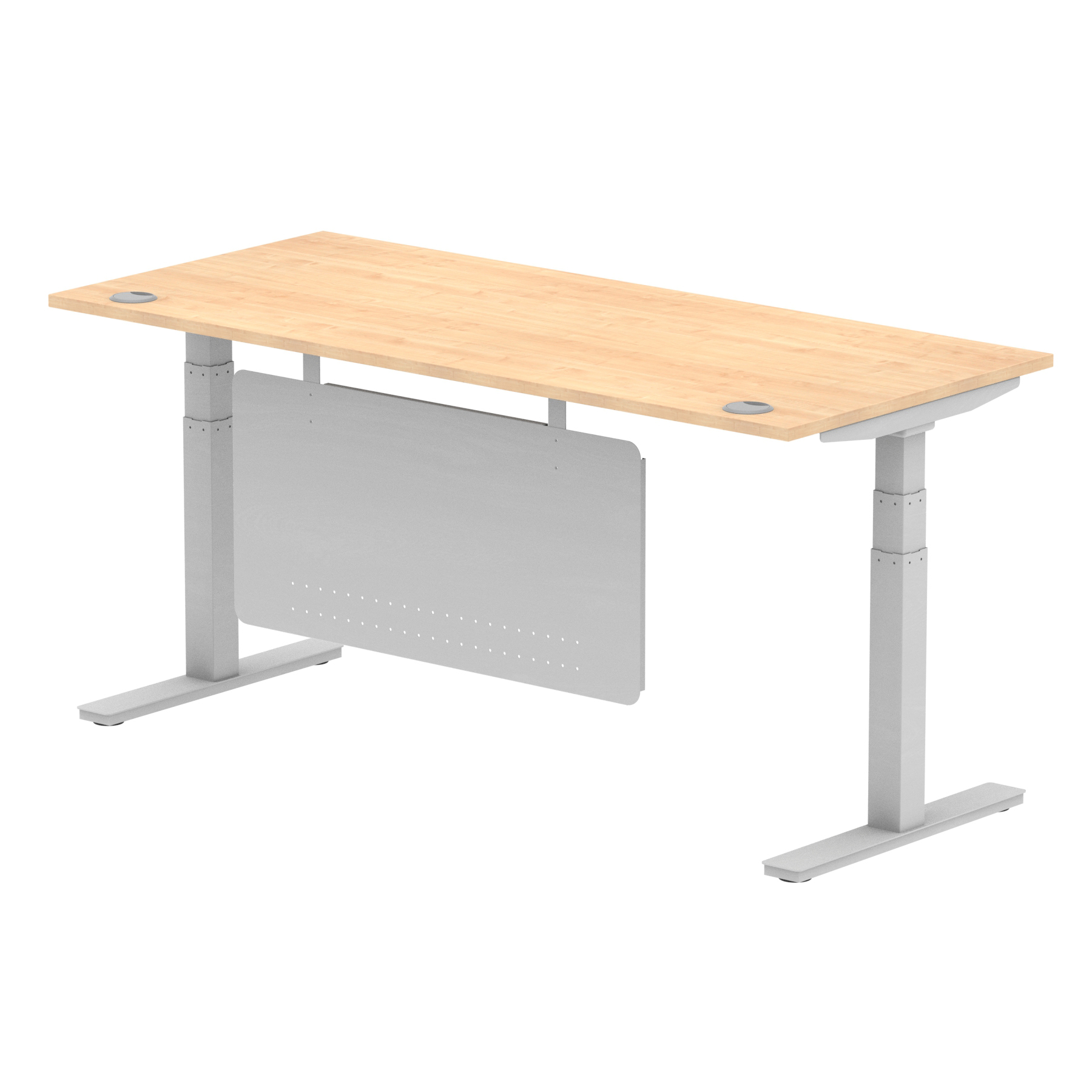 Maple / Silver Frame