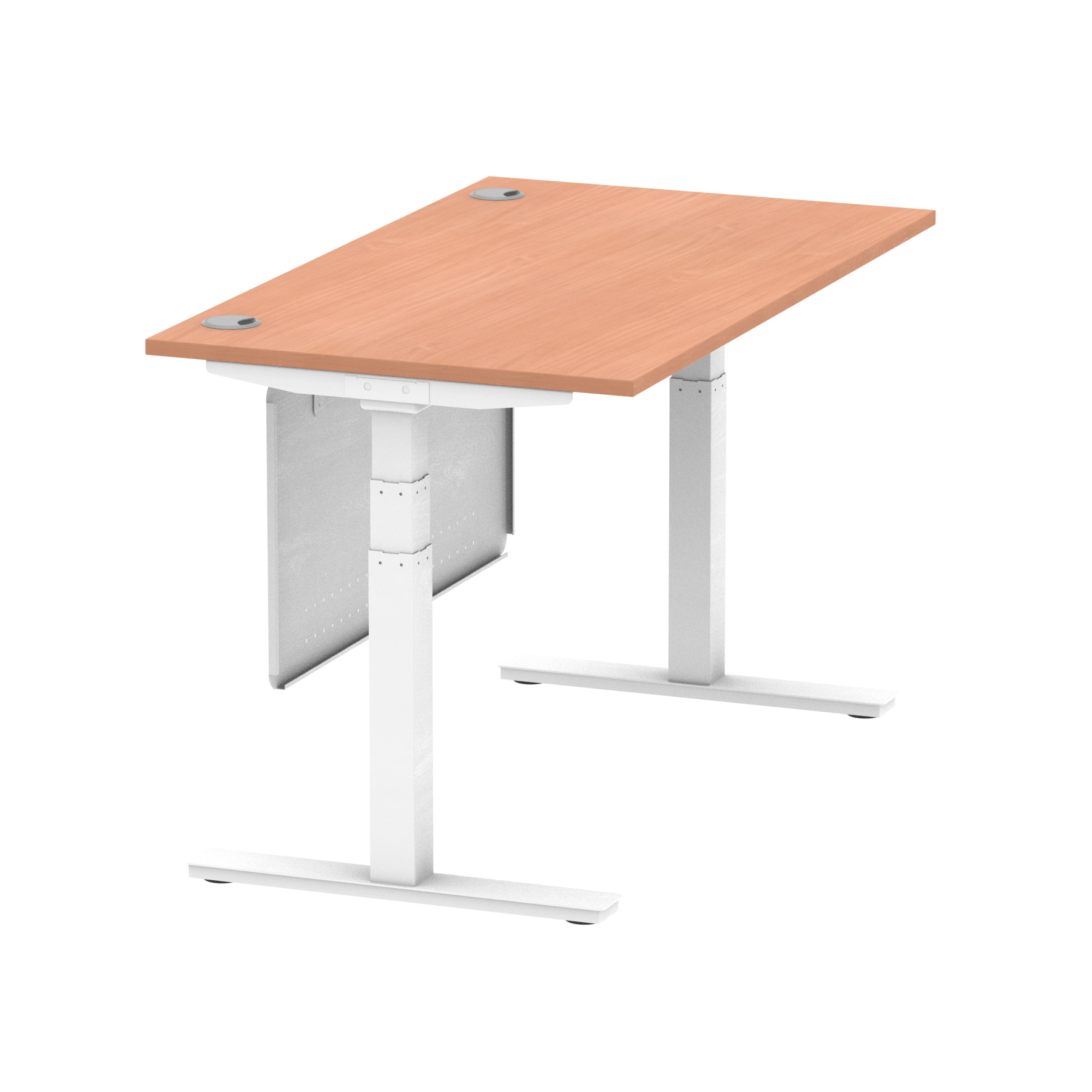 Beech / White Frame