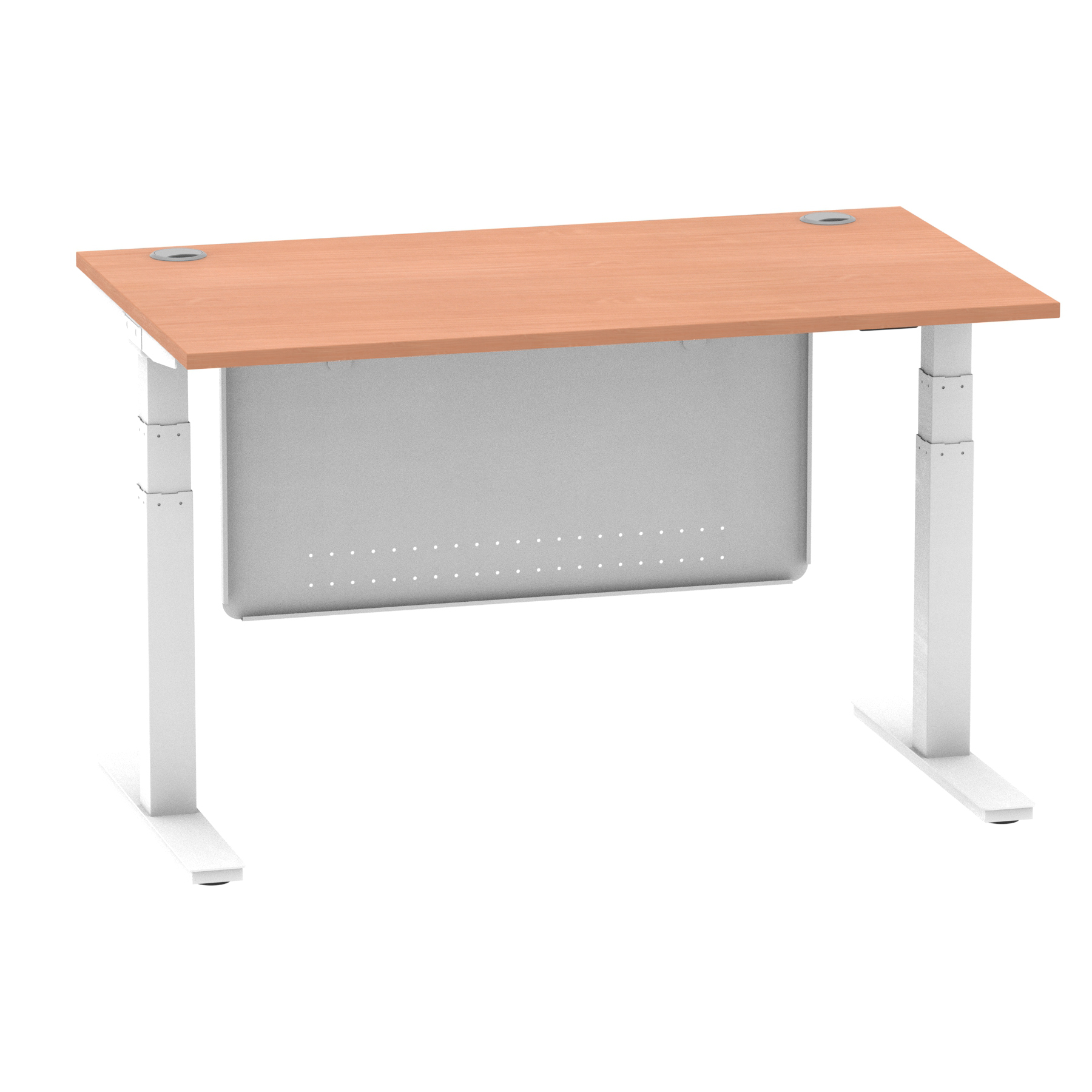 Beech / White Frame