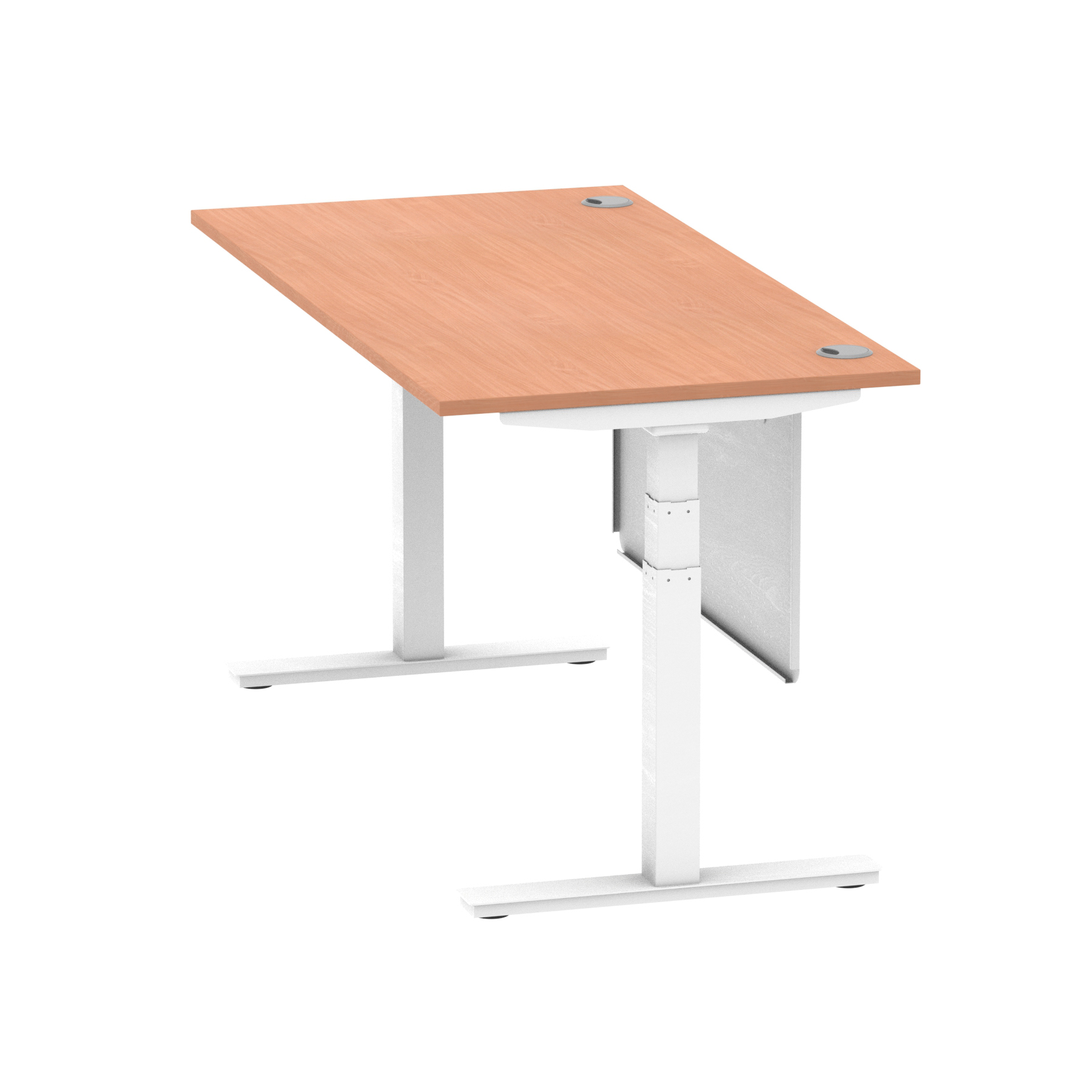 Beech / White Frame