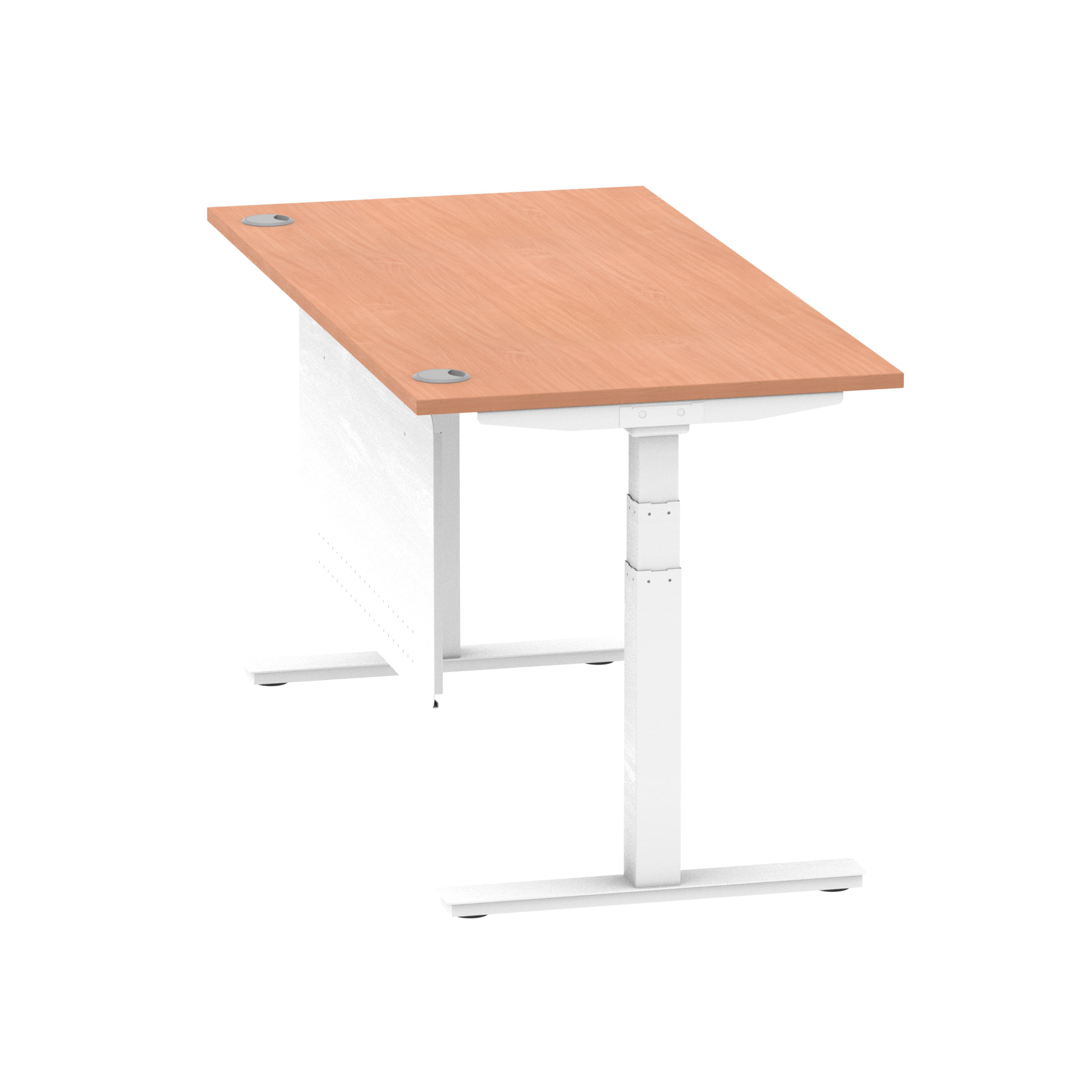 Beech / White Frame