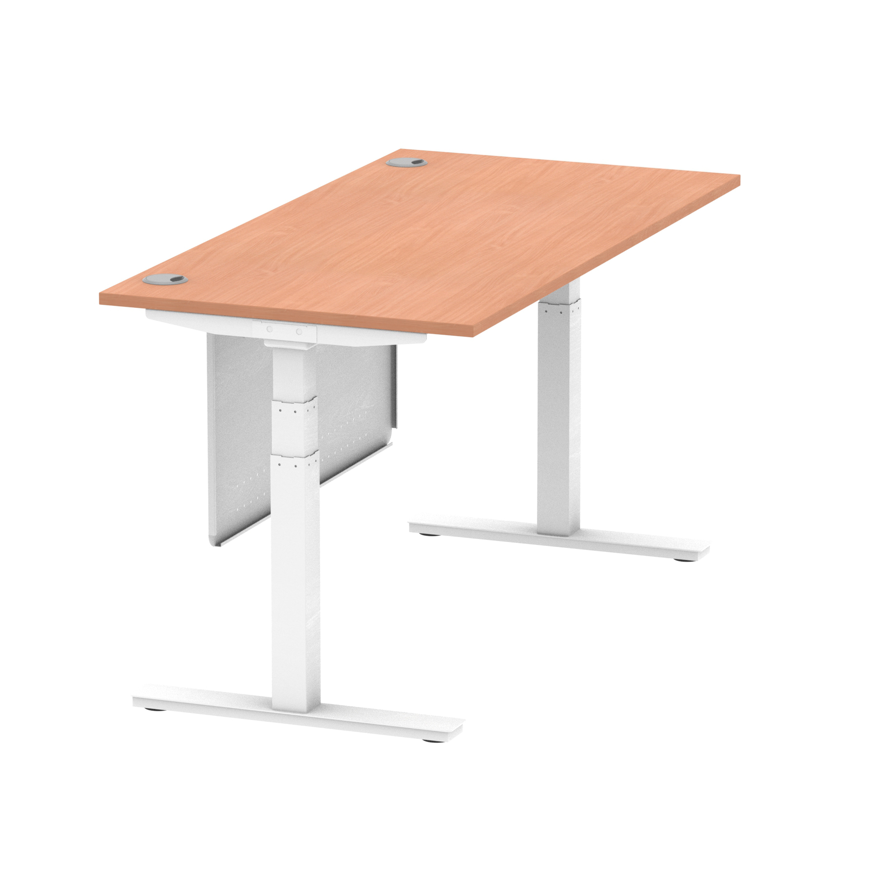 Beech / White Frame
