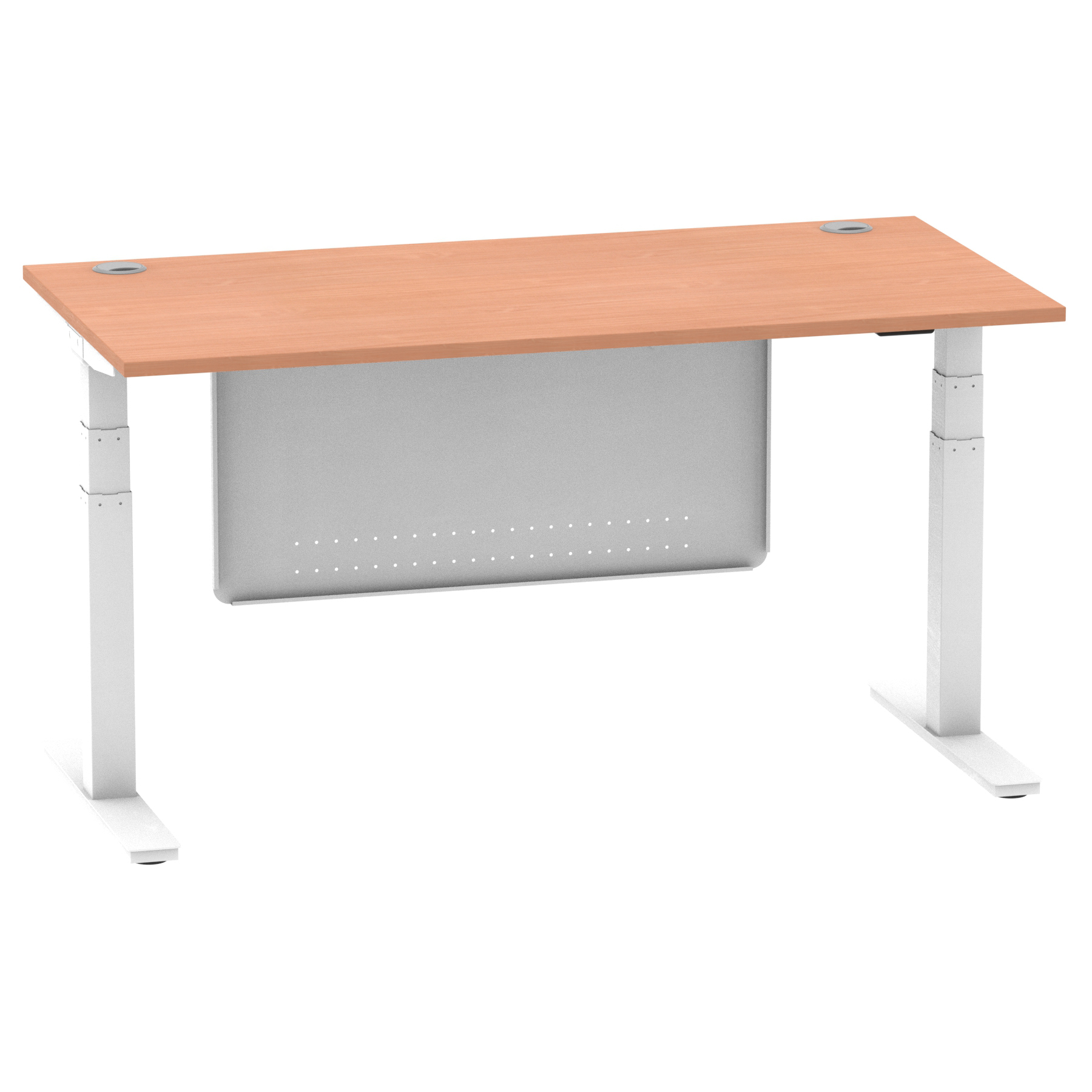 Beech / White Frame