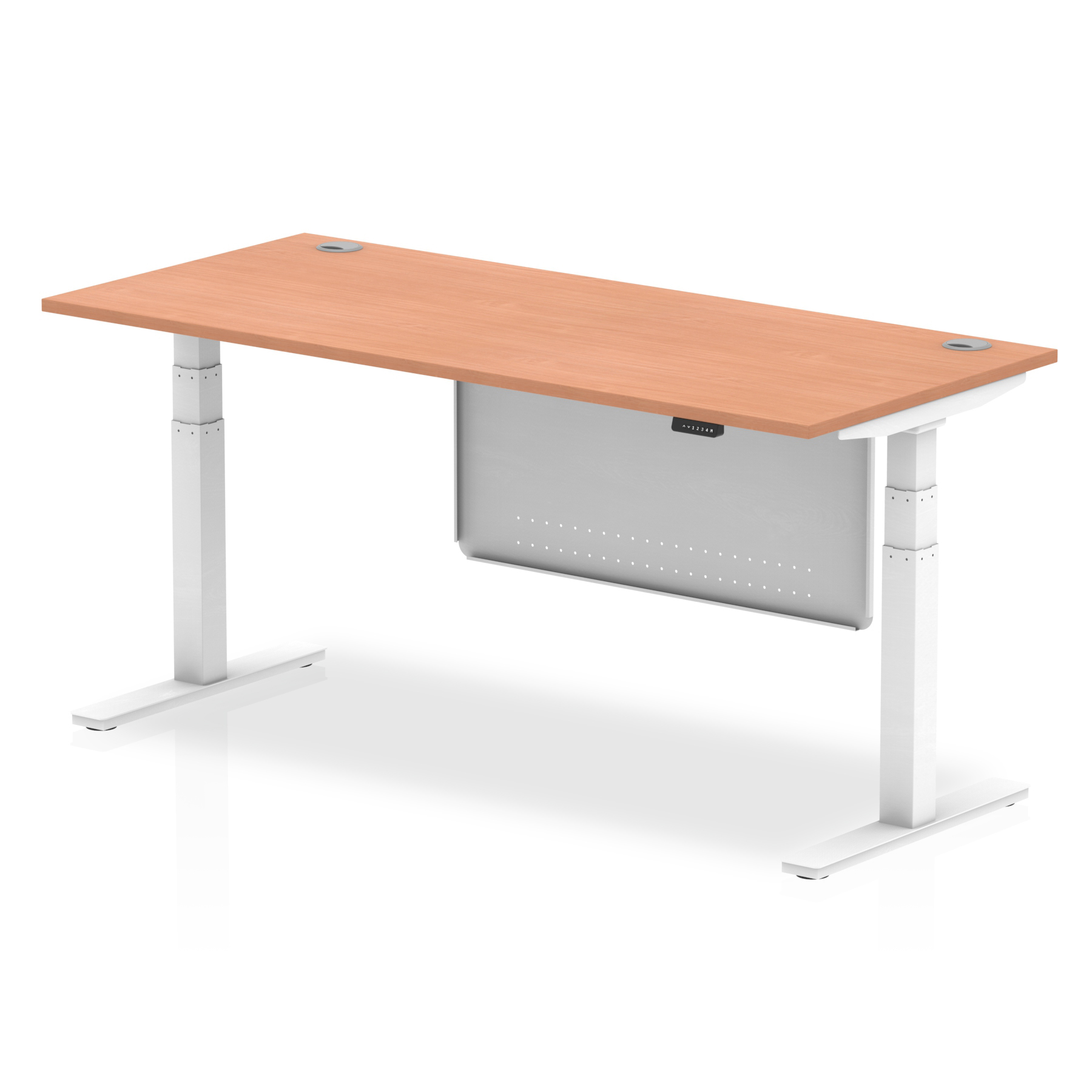 Beech / White Frame