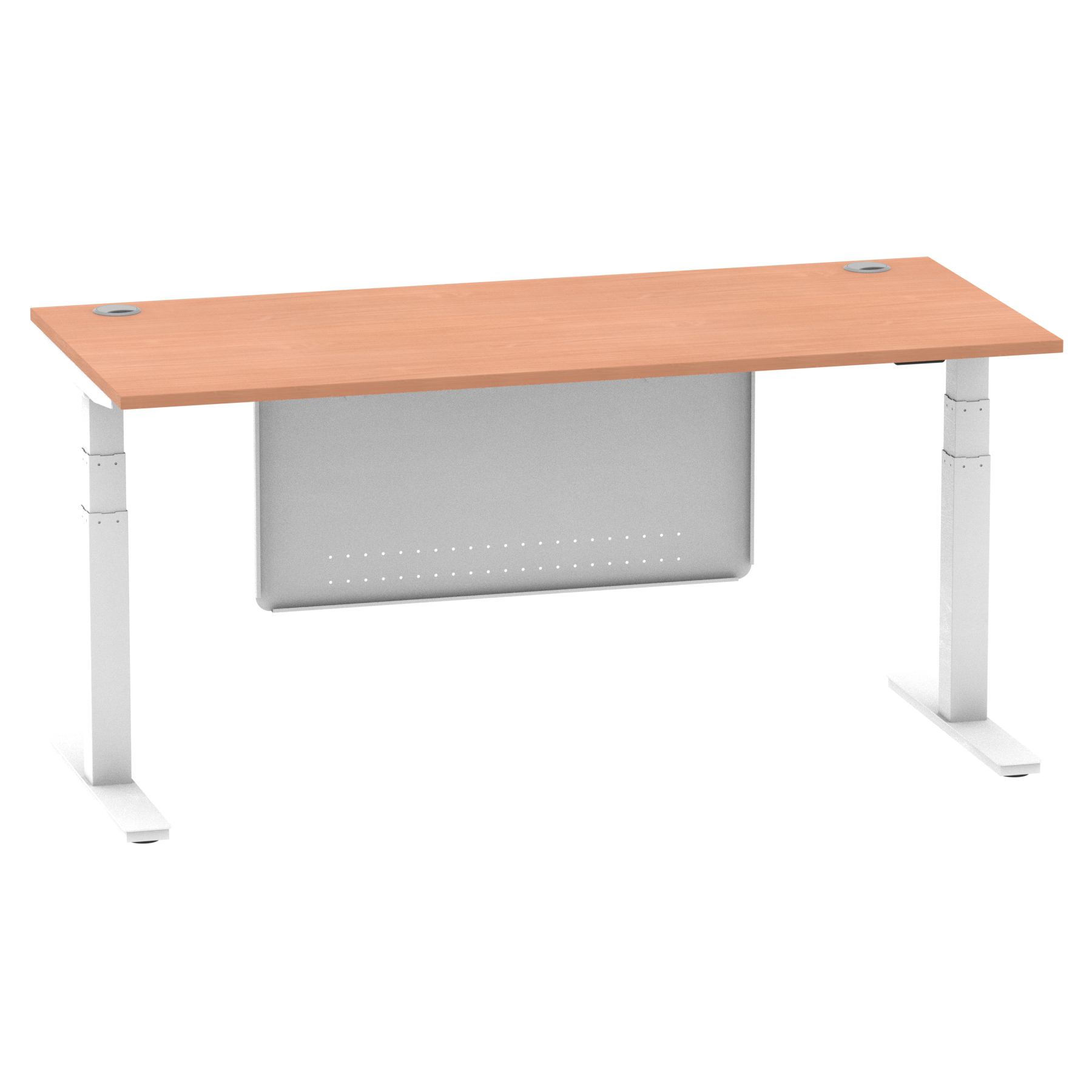 Beech / White Frame