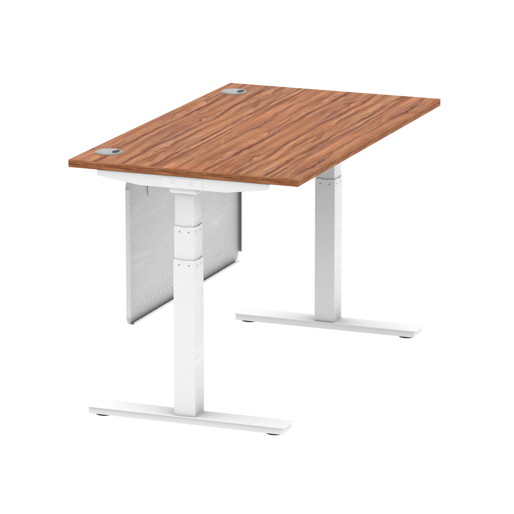 Walnut / White Frame