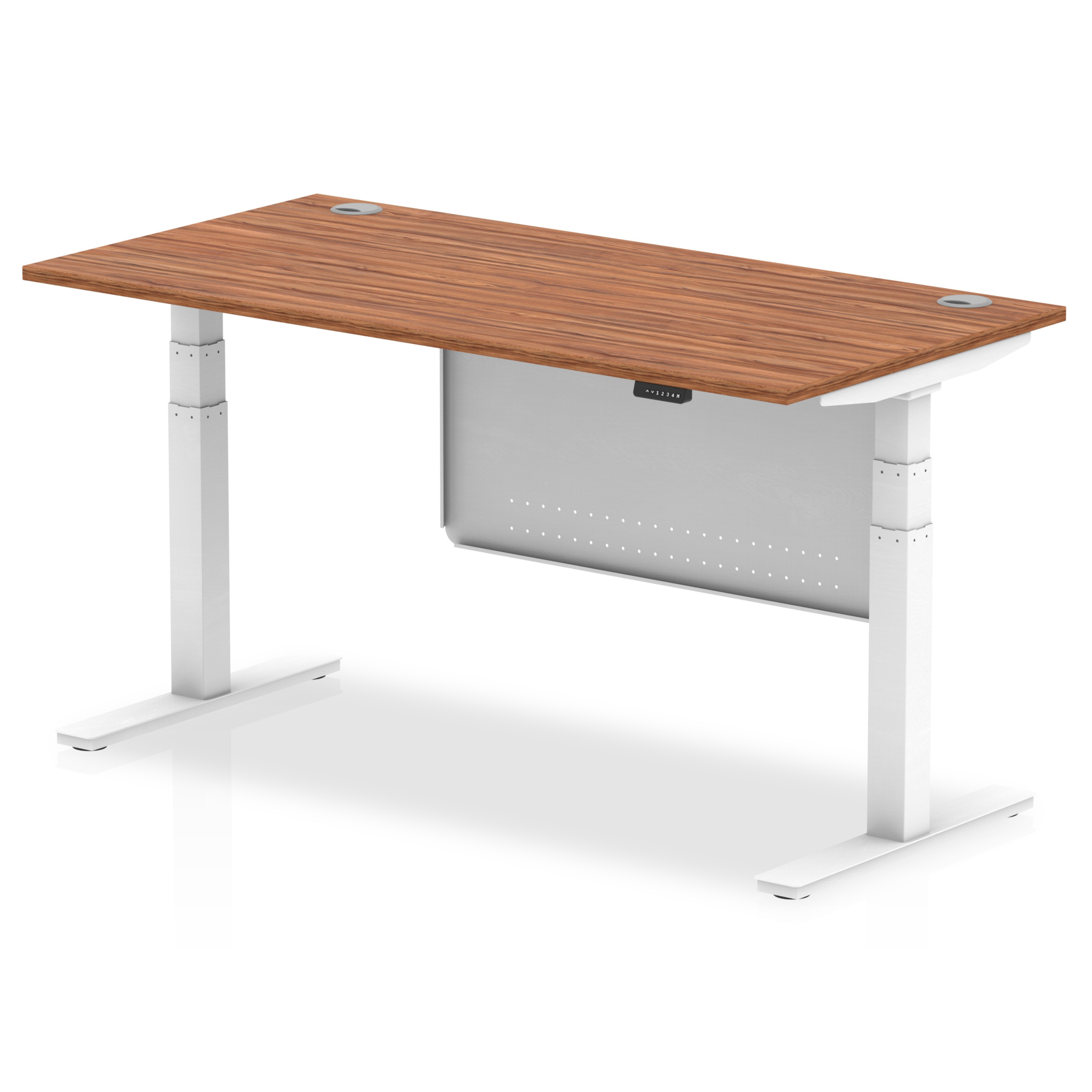 Walnut / White Frame