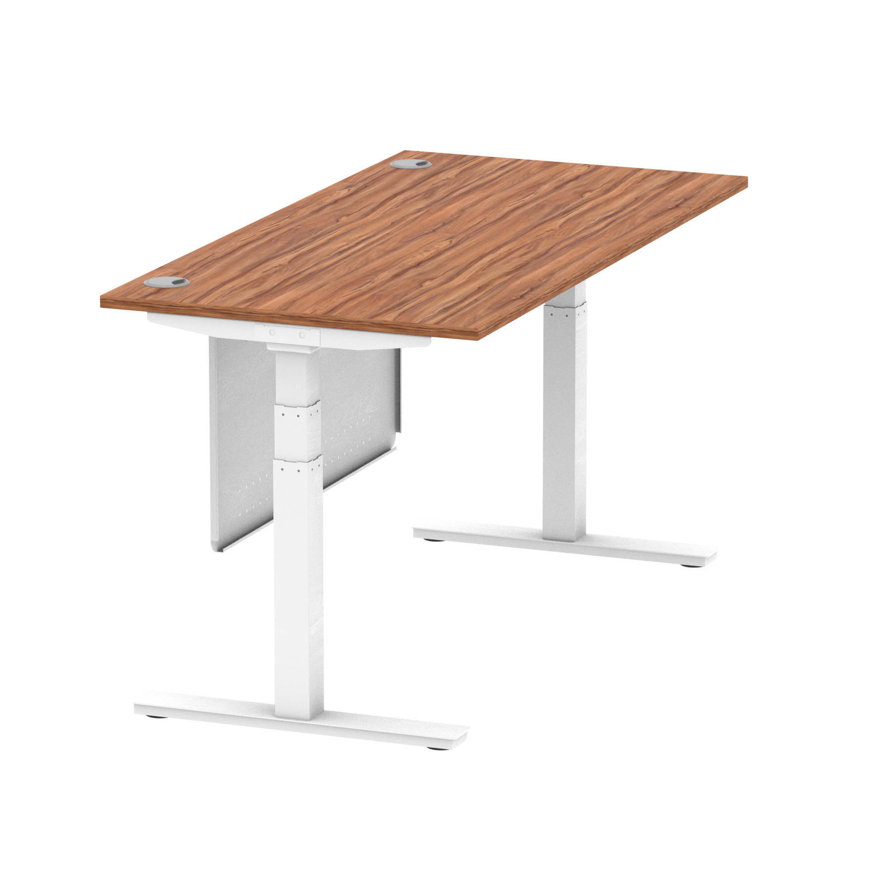 Walnut / White Frame
