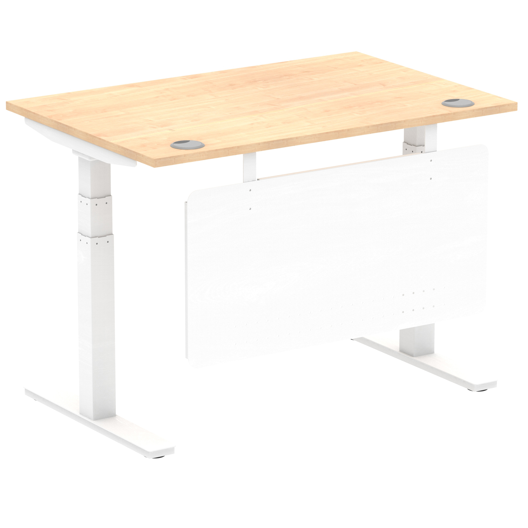 Maple / White Frame