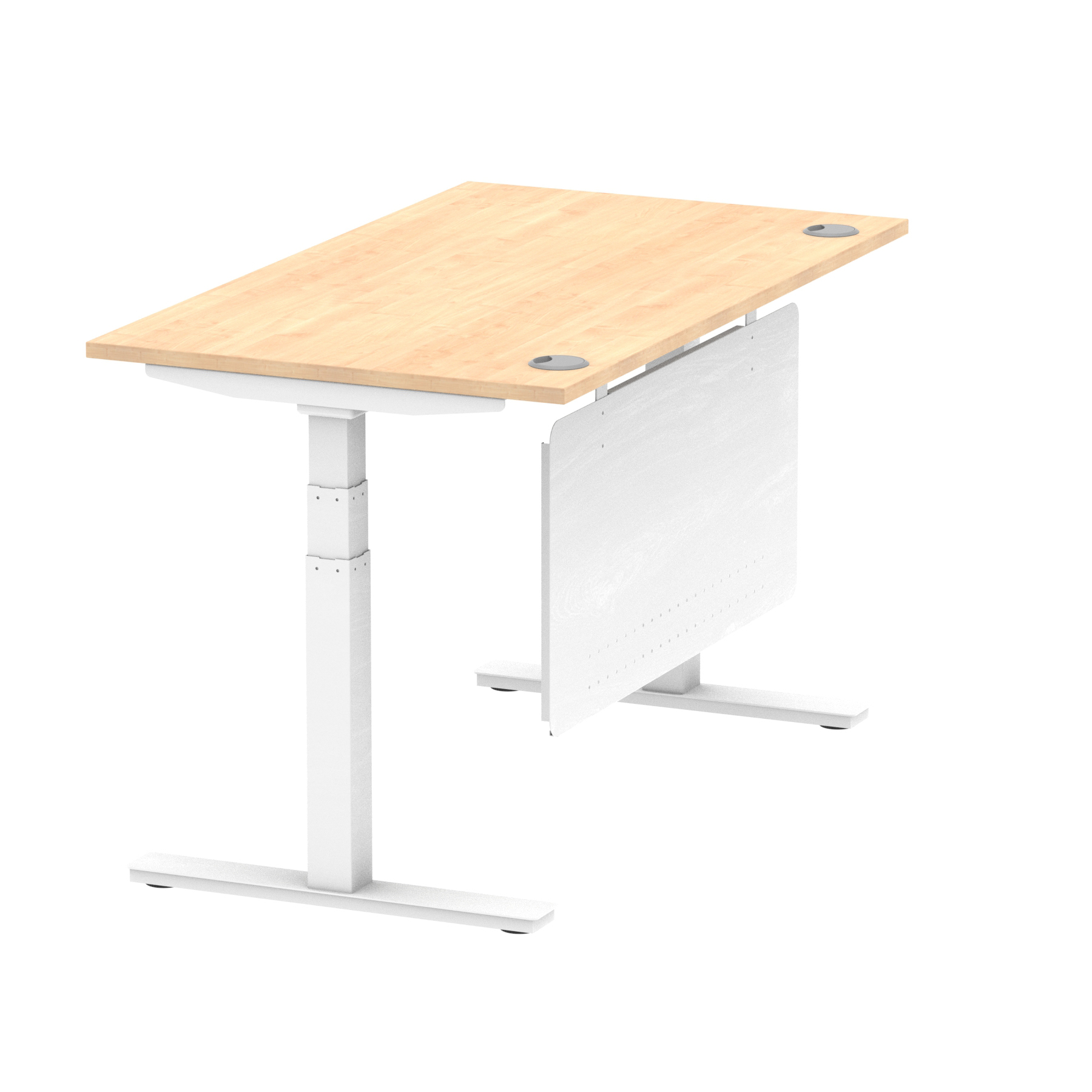 Maple / White Frame