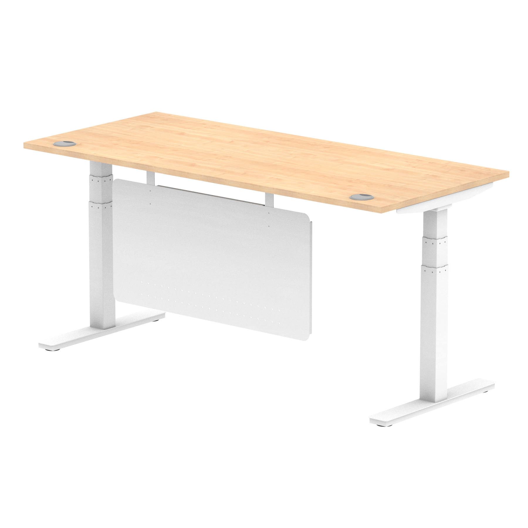 Maple / White Frame