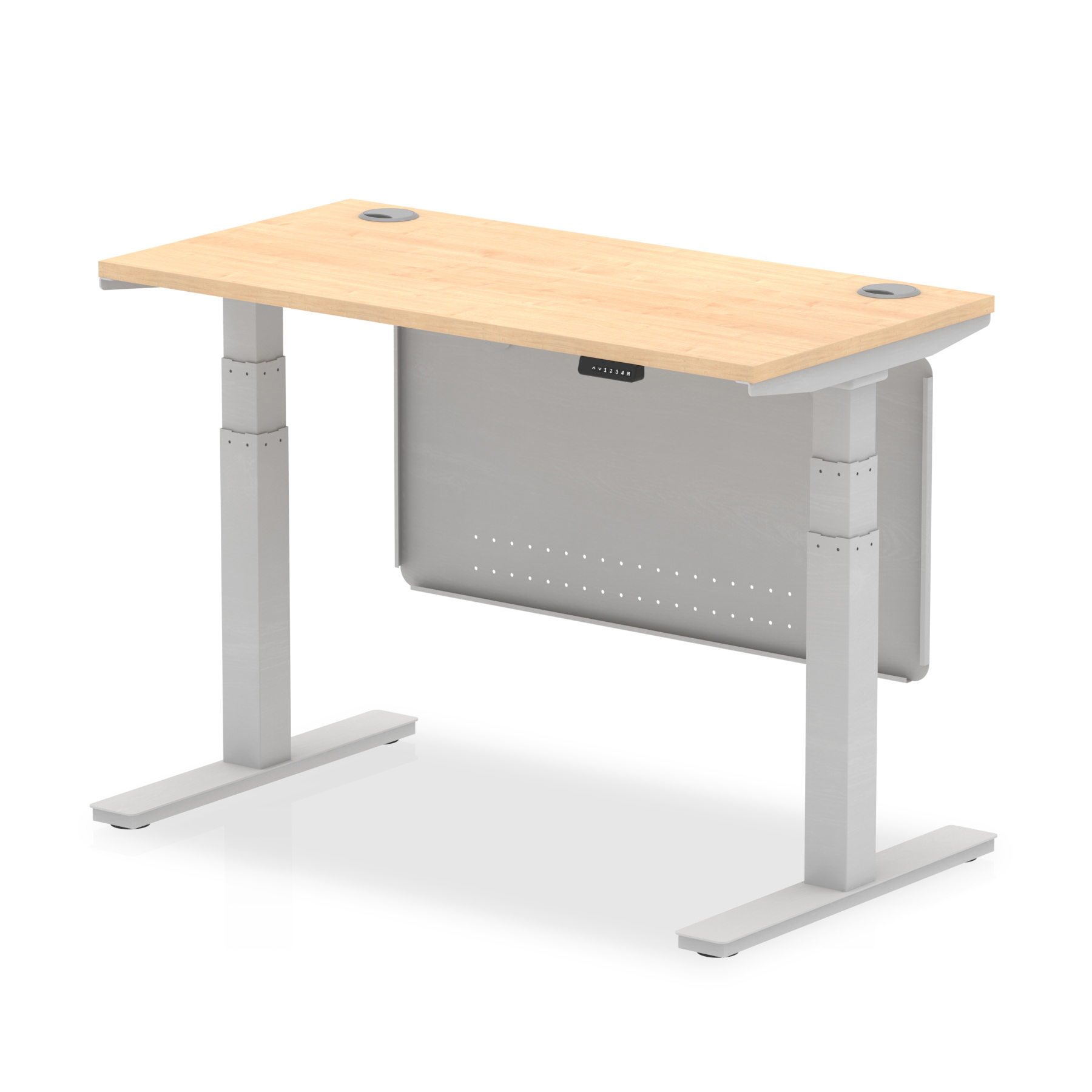 Maple / Silver Frame