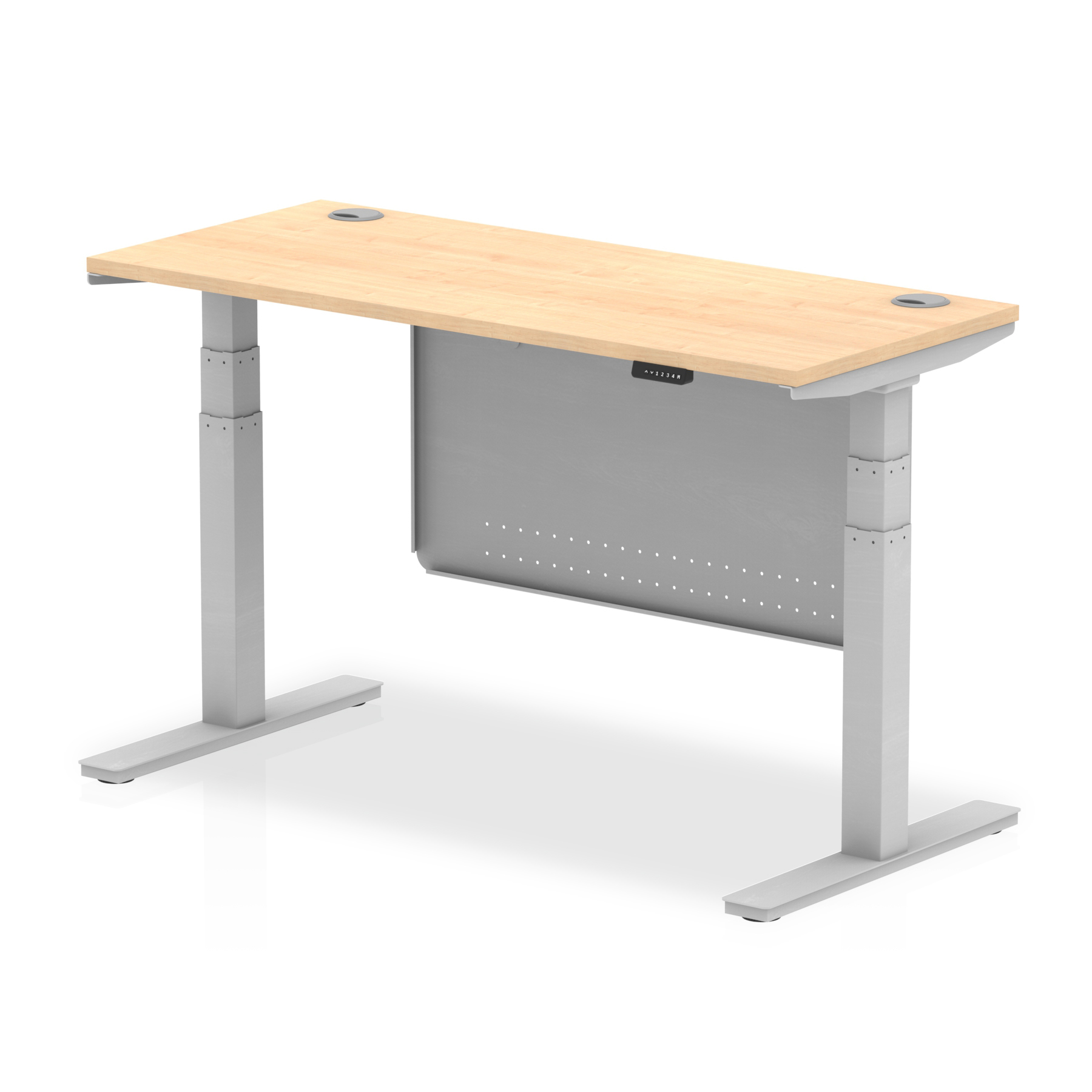 Maple / Silver Frame