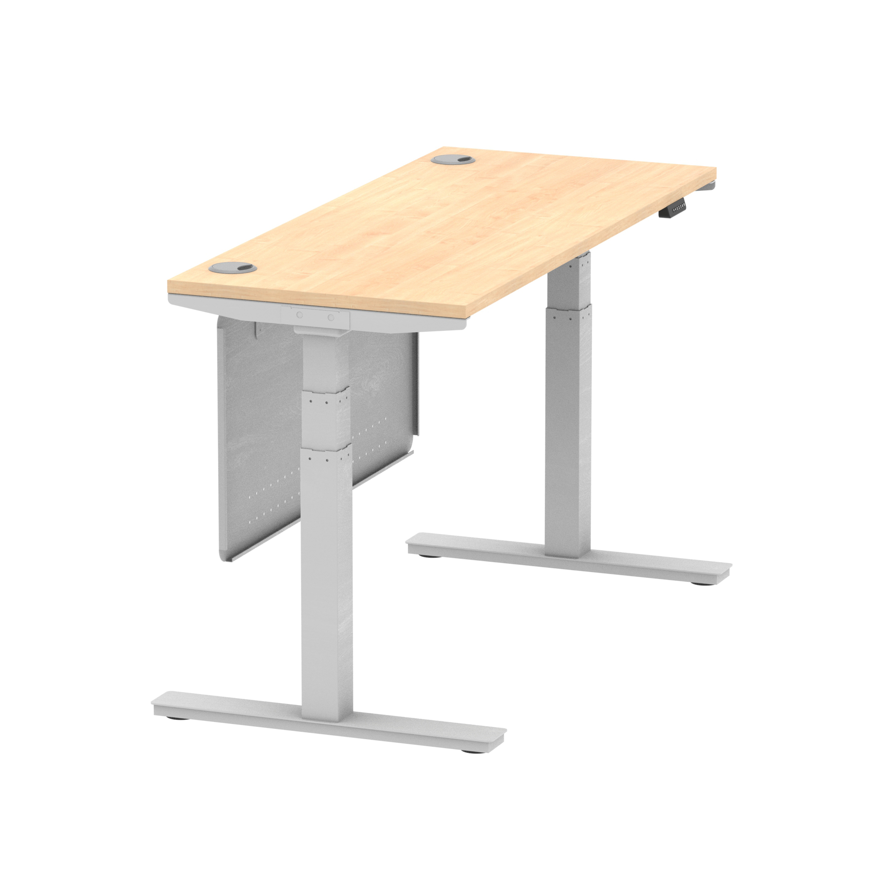 Maple / Silver Frame