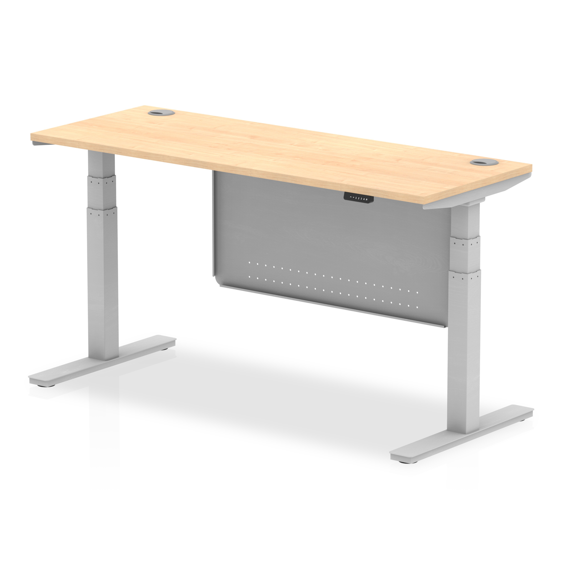 Maple / Silver Frame