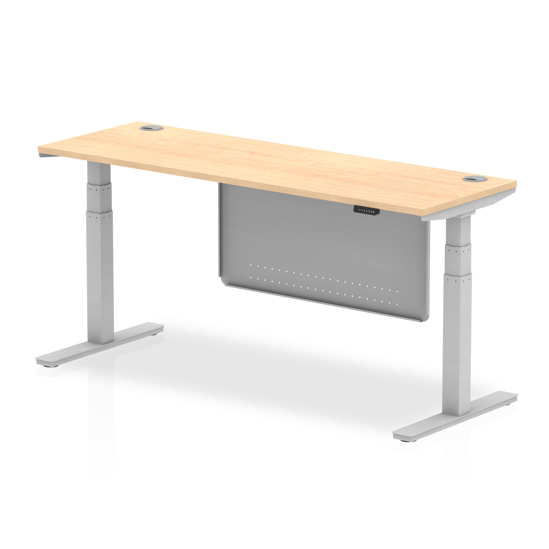 Maple / Silver Frame