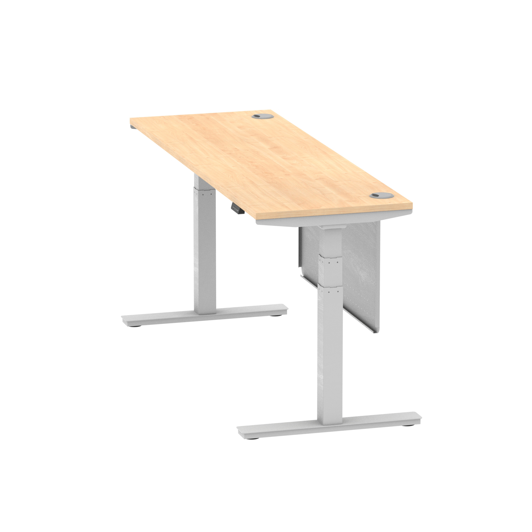 Maple / Silver Frame