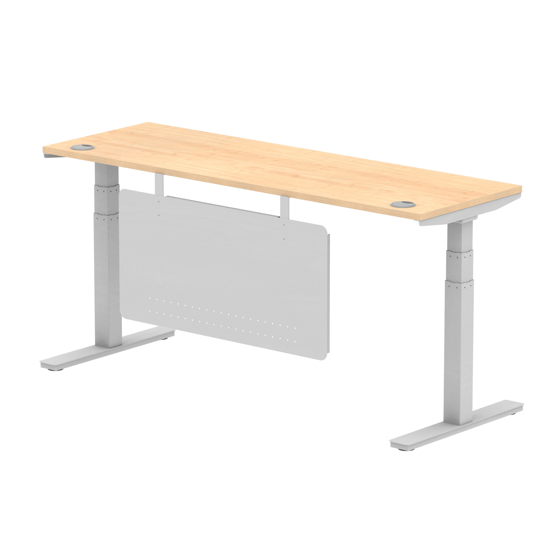 Maple / Silver Frame