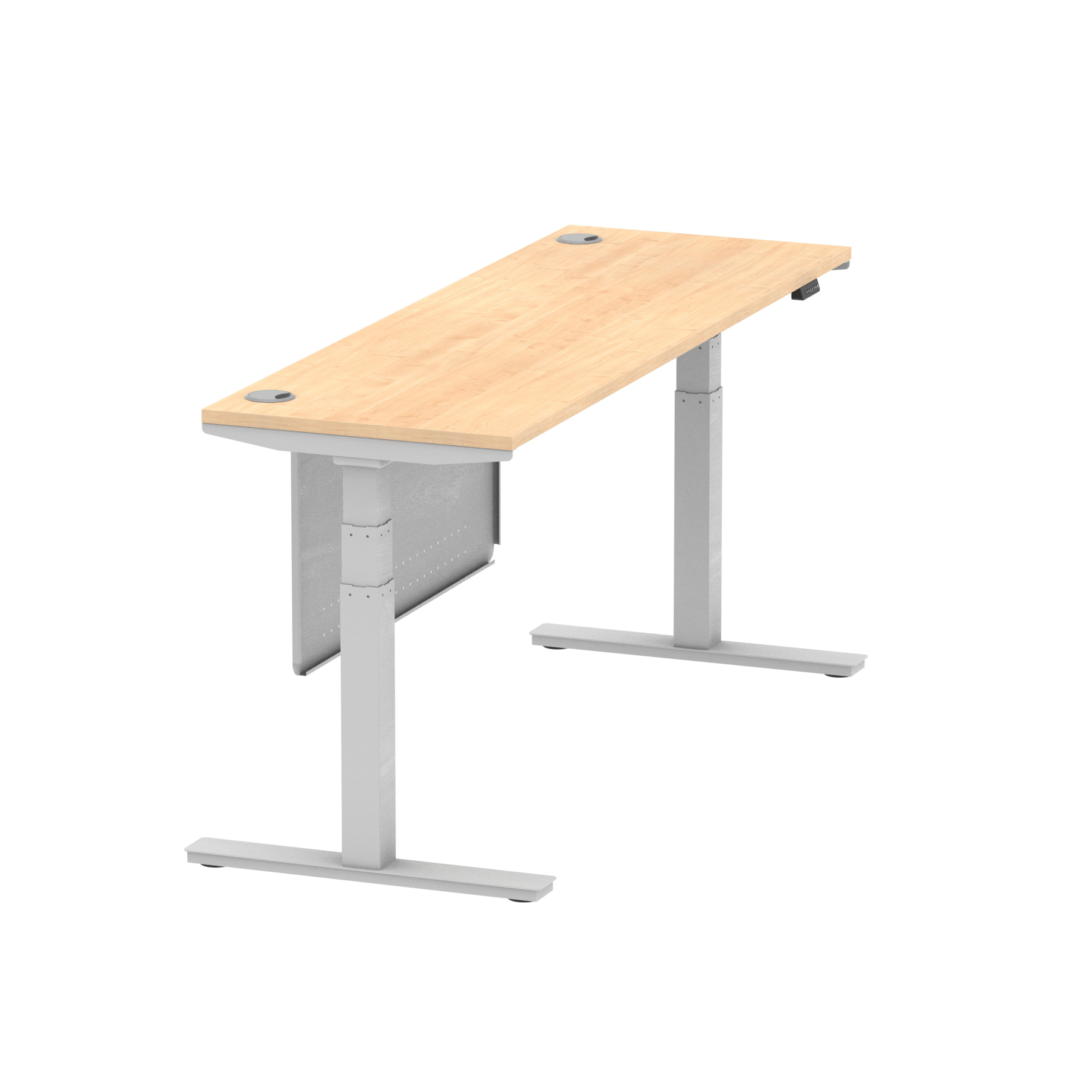 Maple / Silver Frame