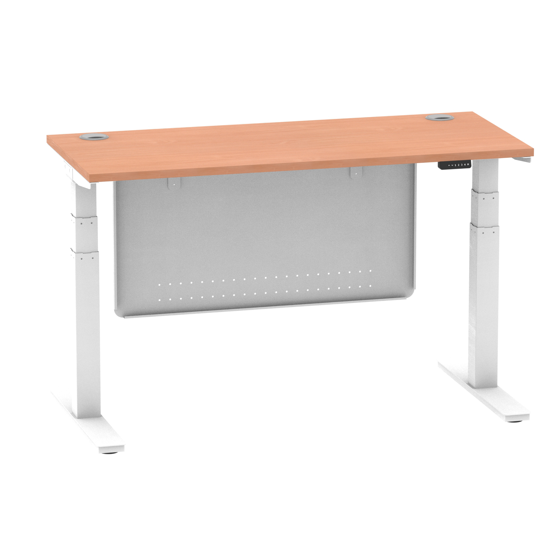 Beech / White Frame