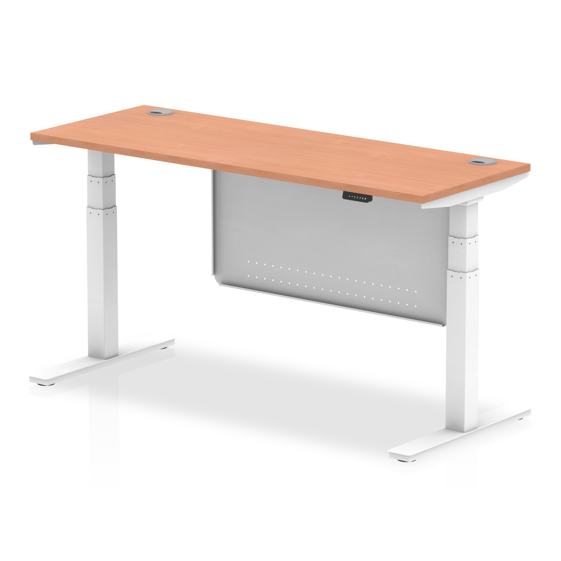 Beech / White Frame