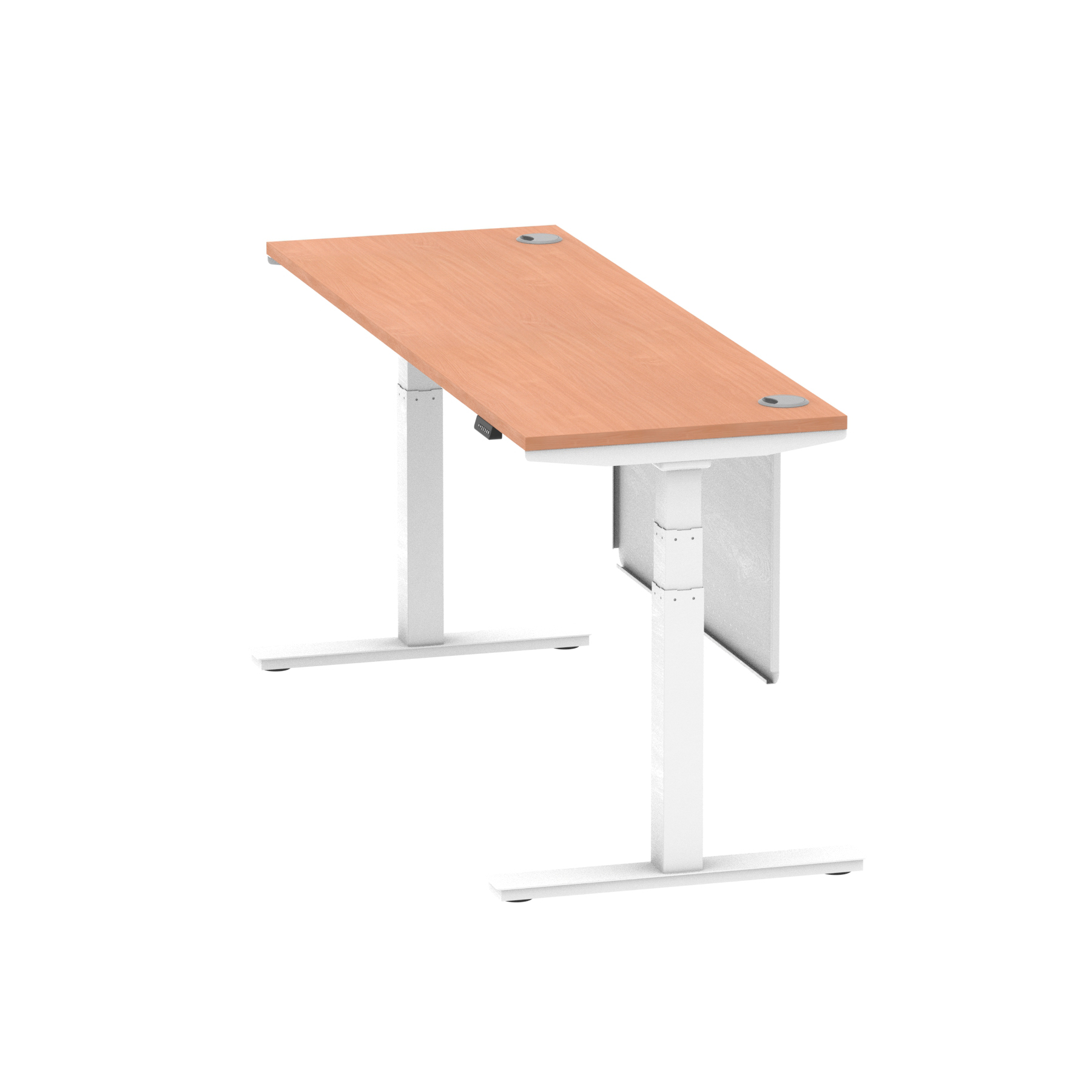 Beech / White Frame