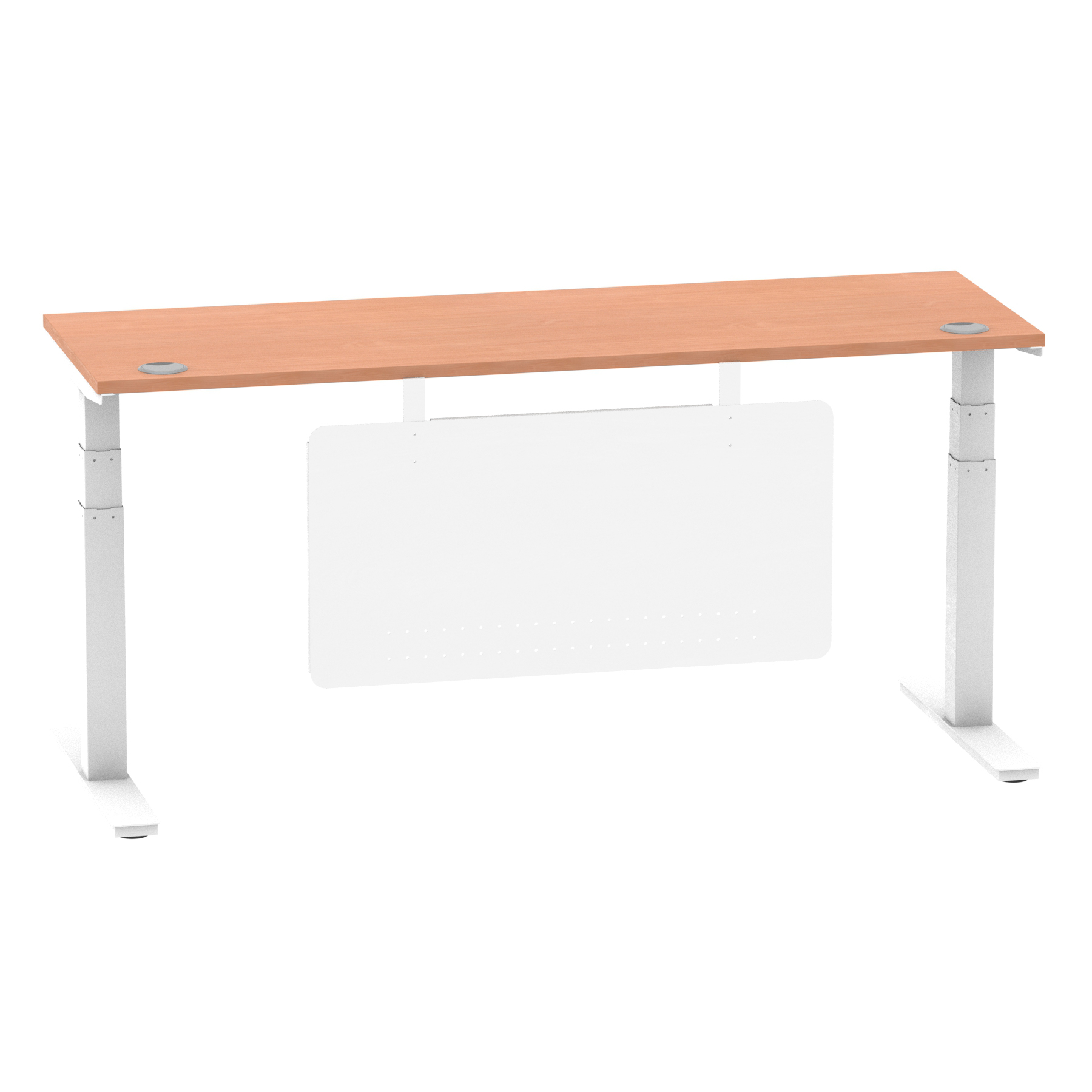 Beech / White Frame