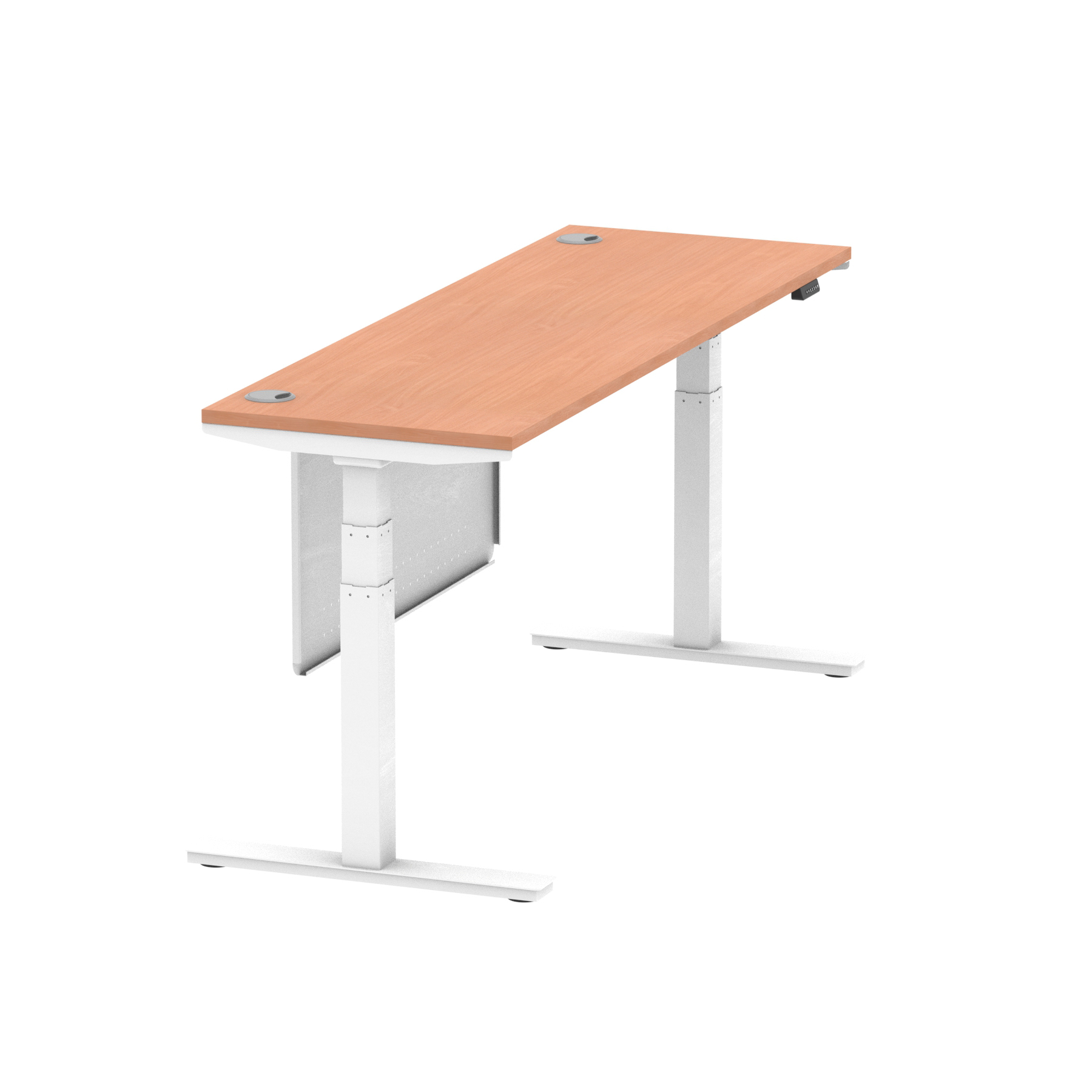 Beech / White Frame