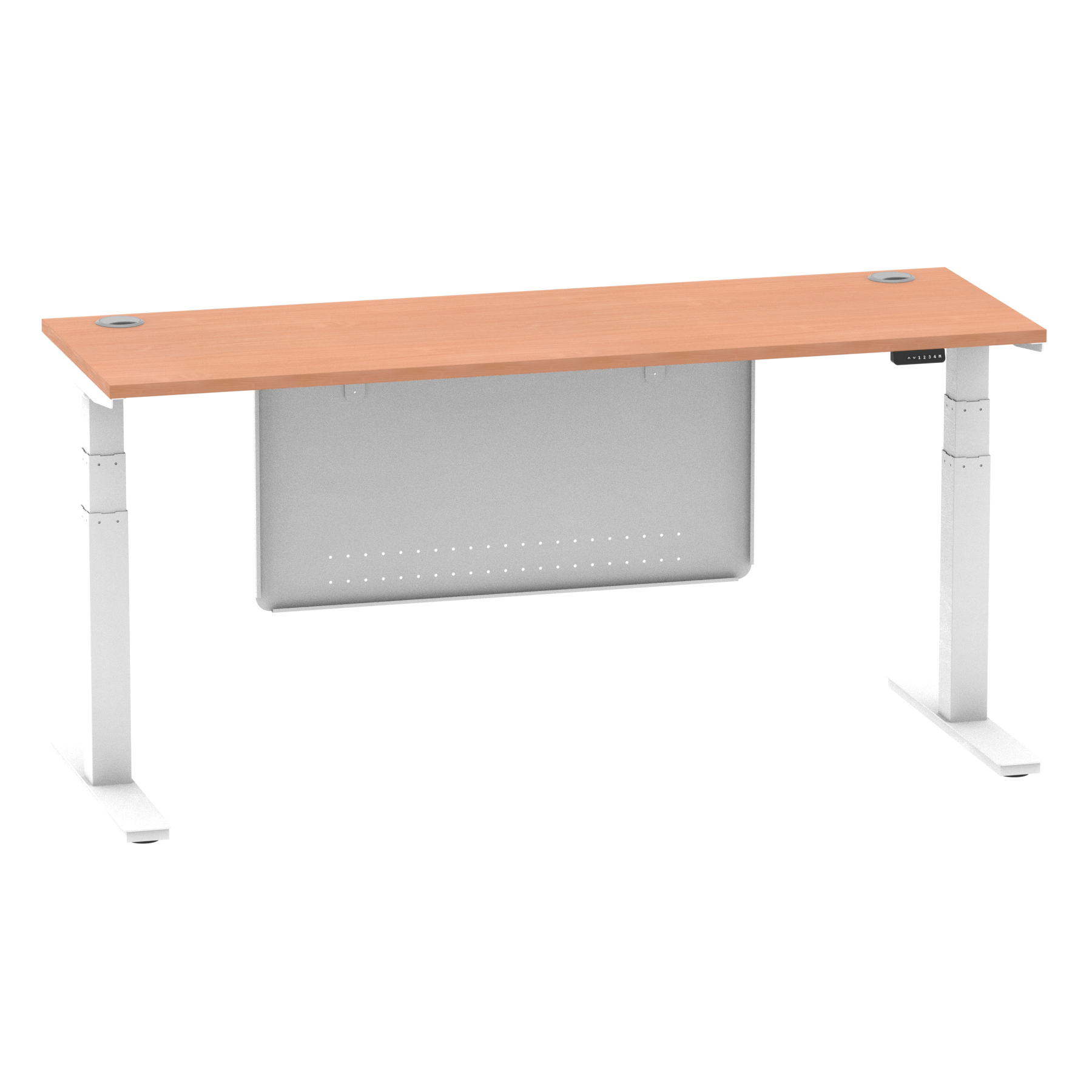 Beech / White Frame