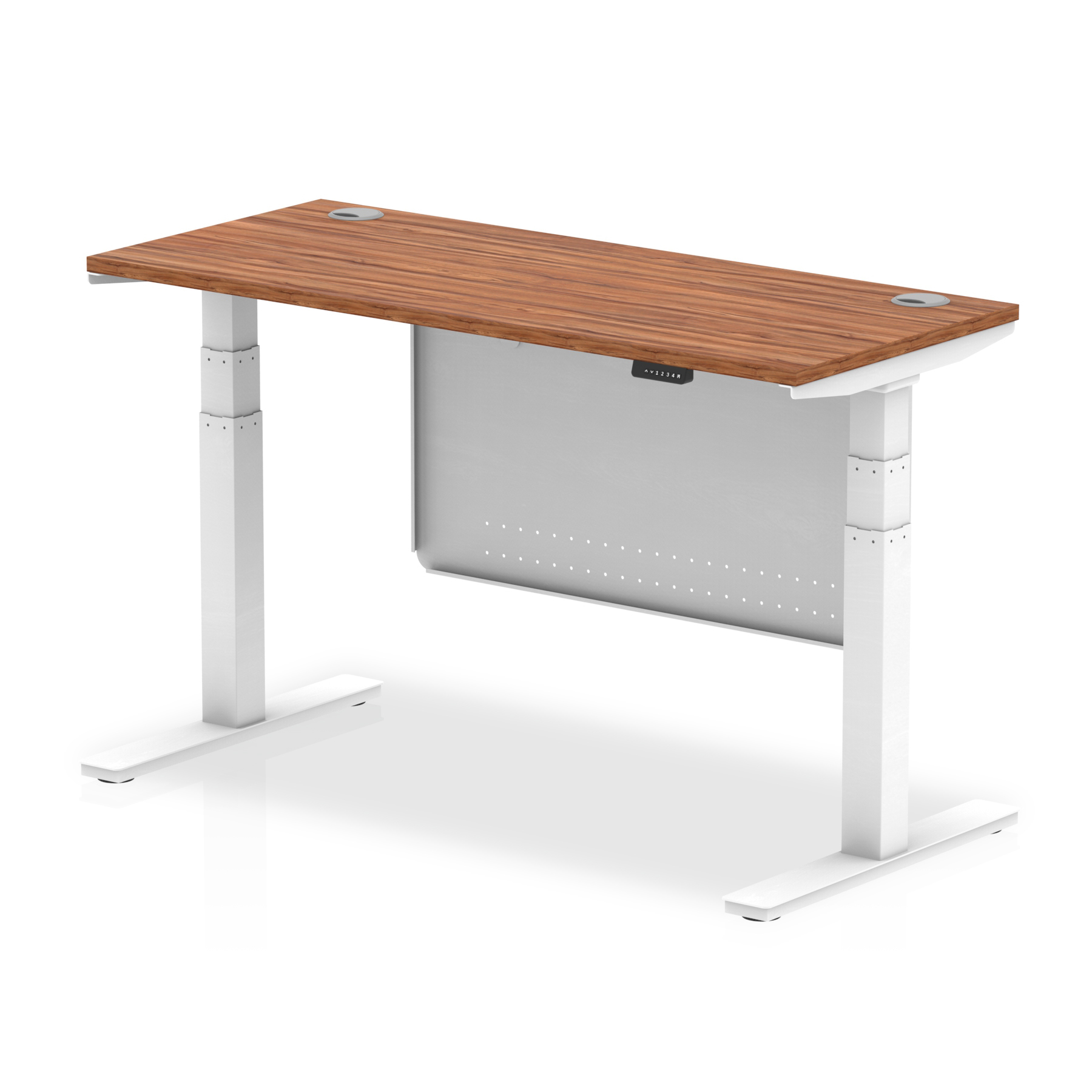 Walnut / White Frame