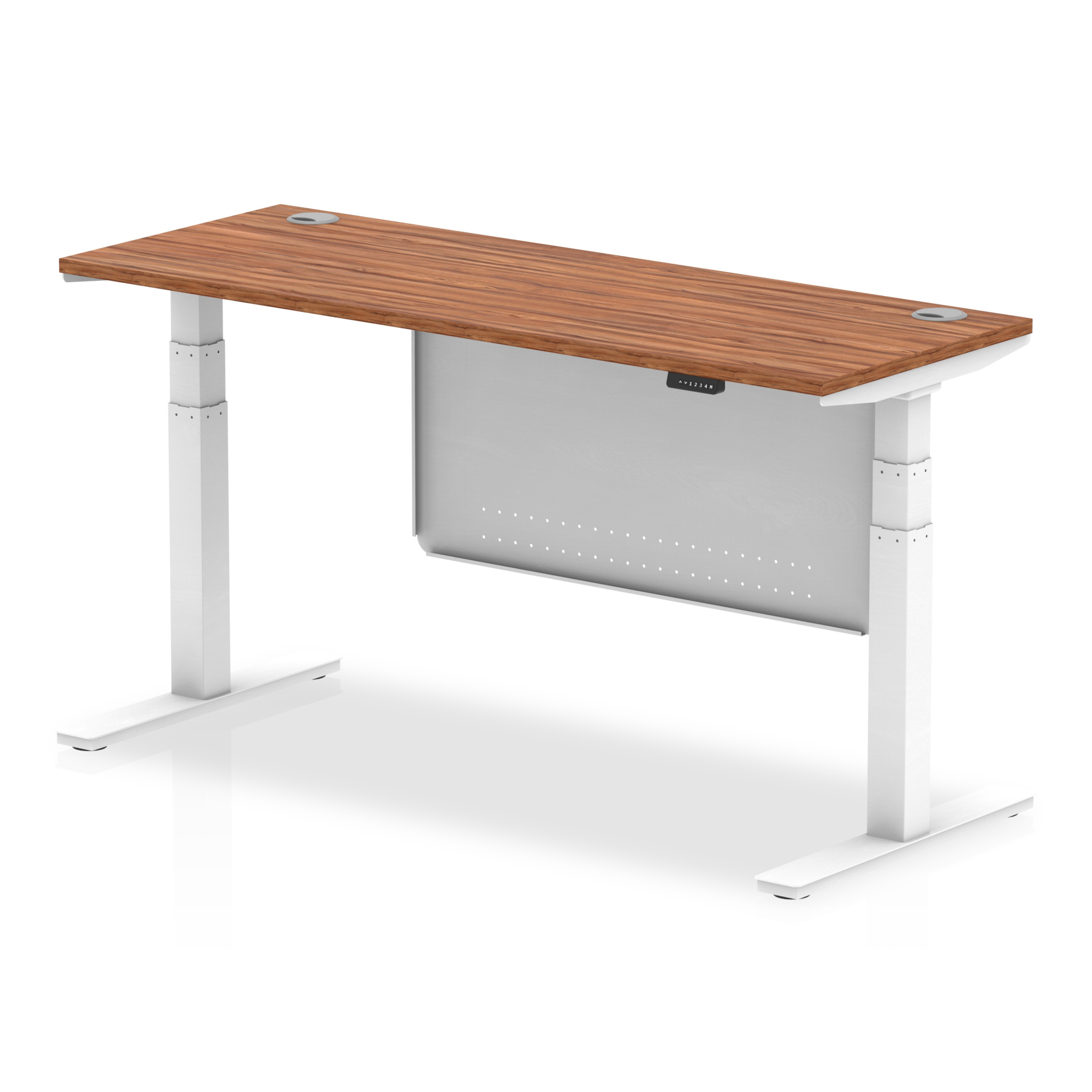 Walnut / White Frame