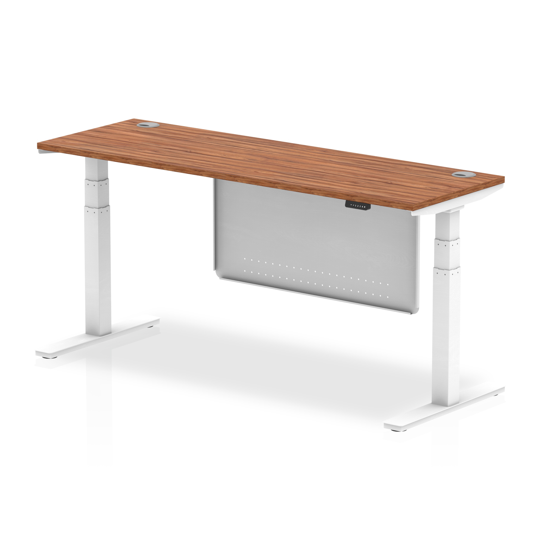 Walnut / White Frame