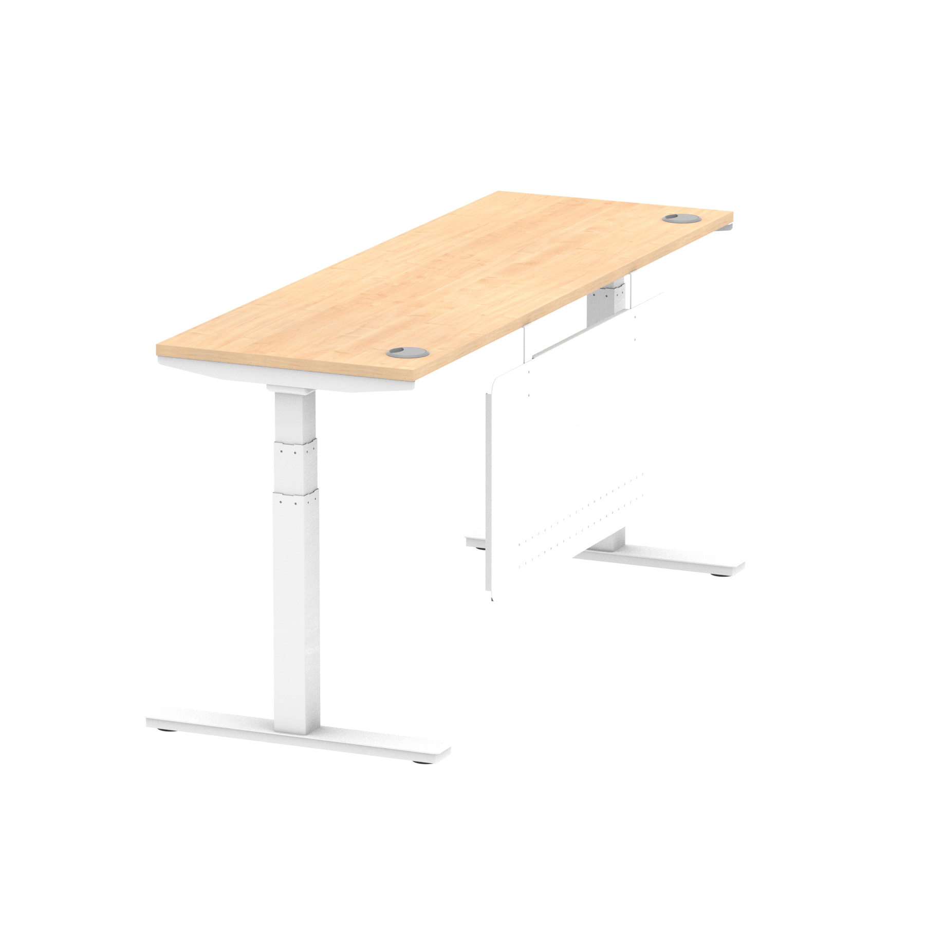 Maple / White Frame