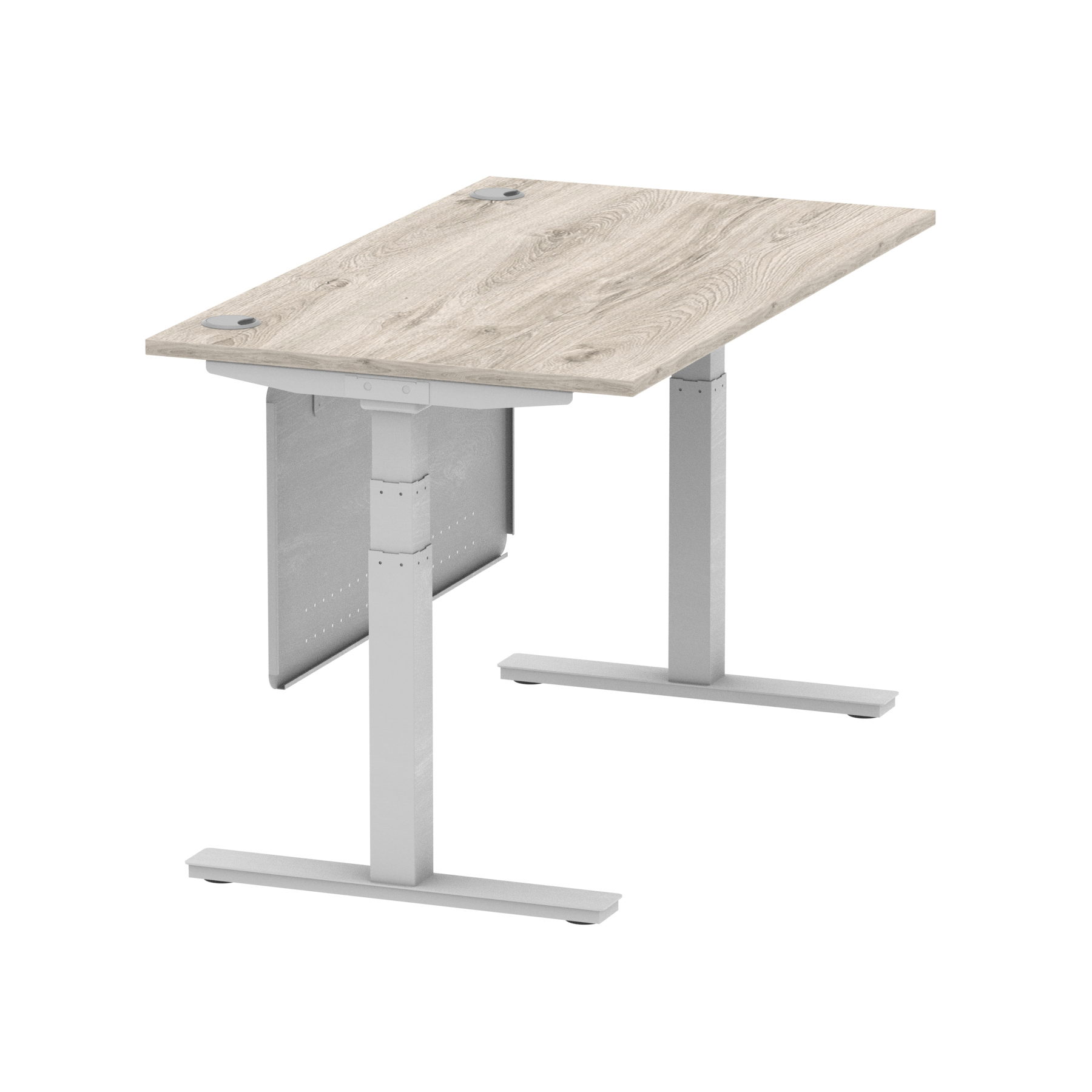 Grey Oak / Silver Frame