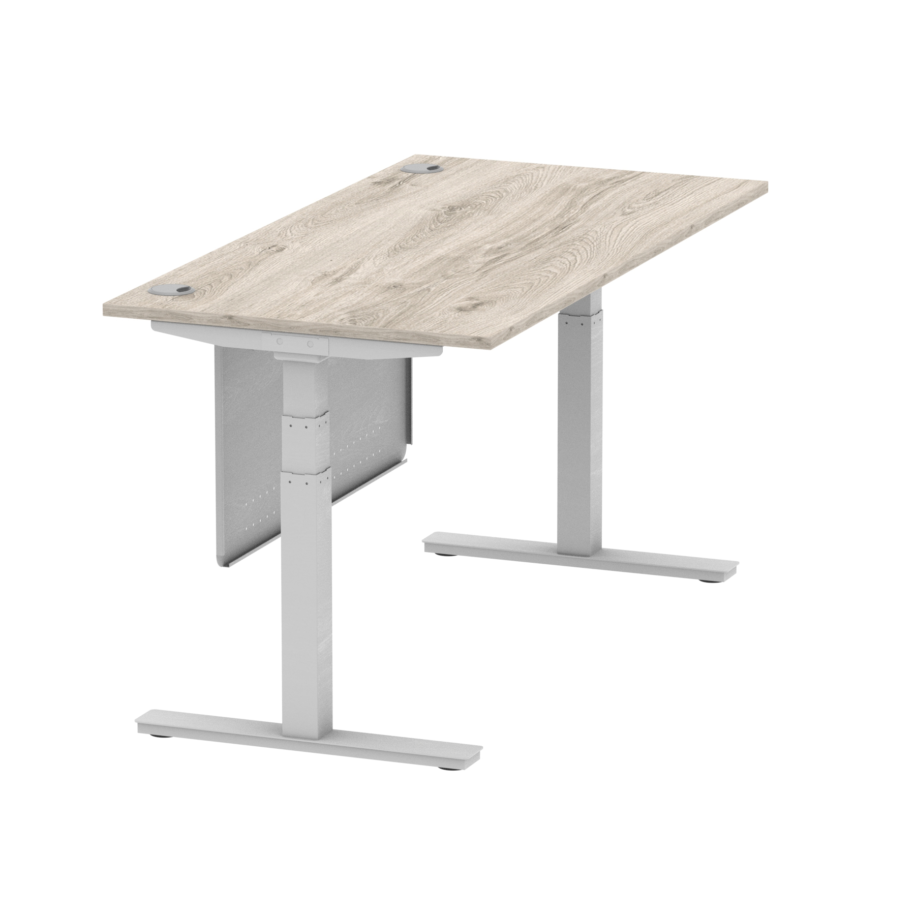 Grey Oak / Silver Frame
