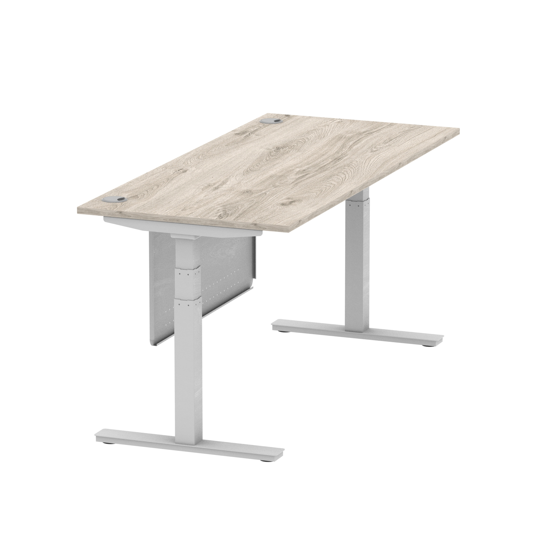 Grey Oak / Silver Frame