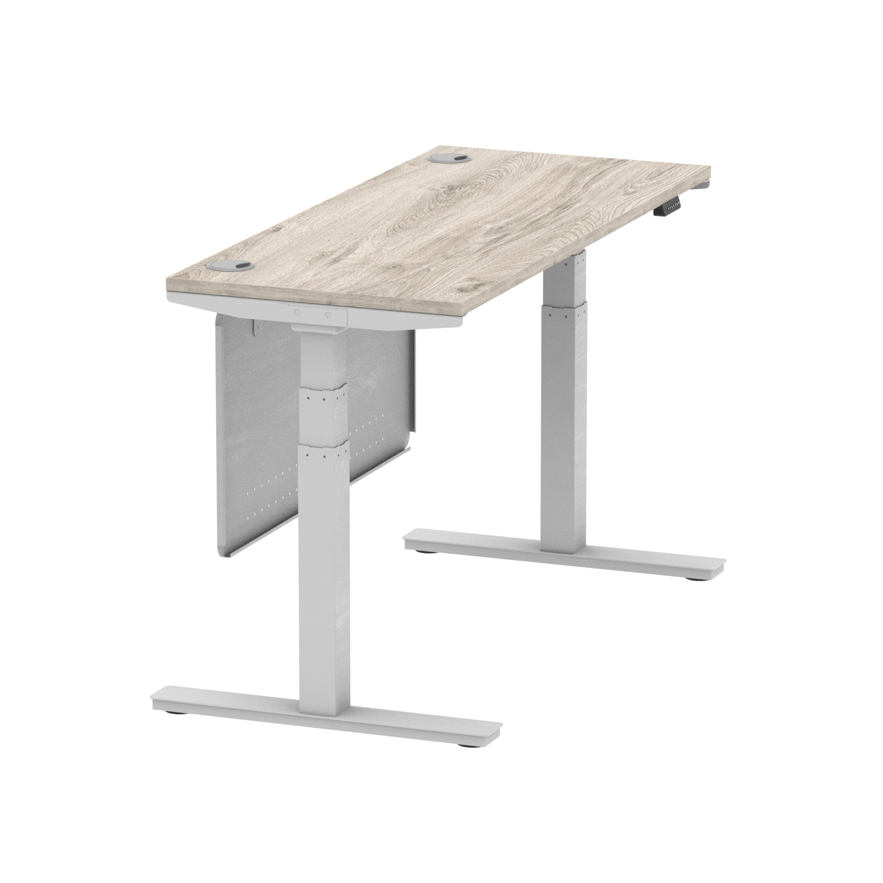 Grey Oak / Silver Frame