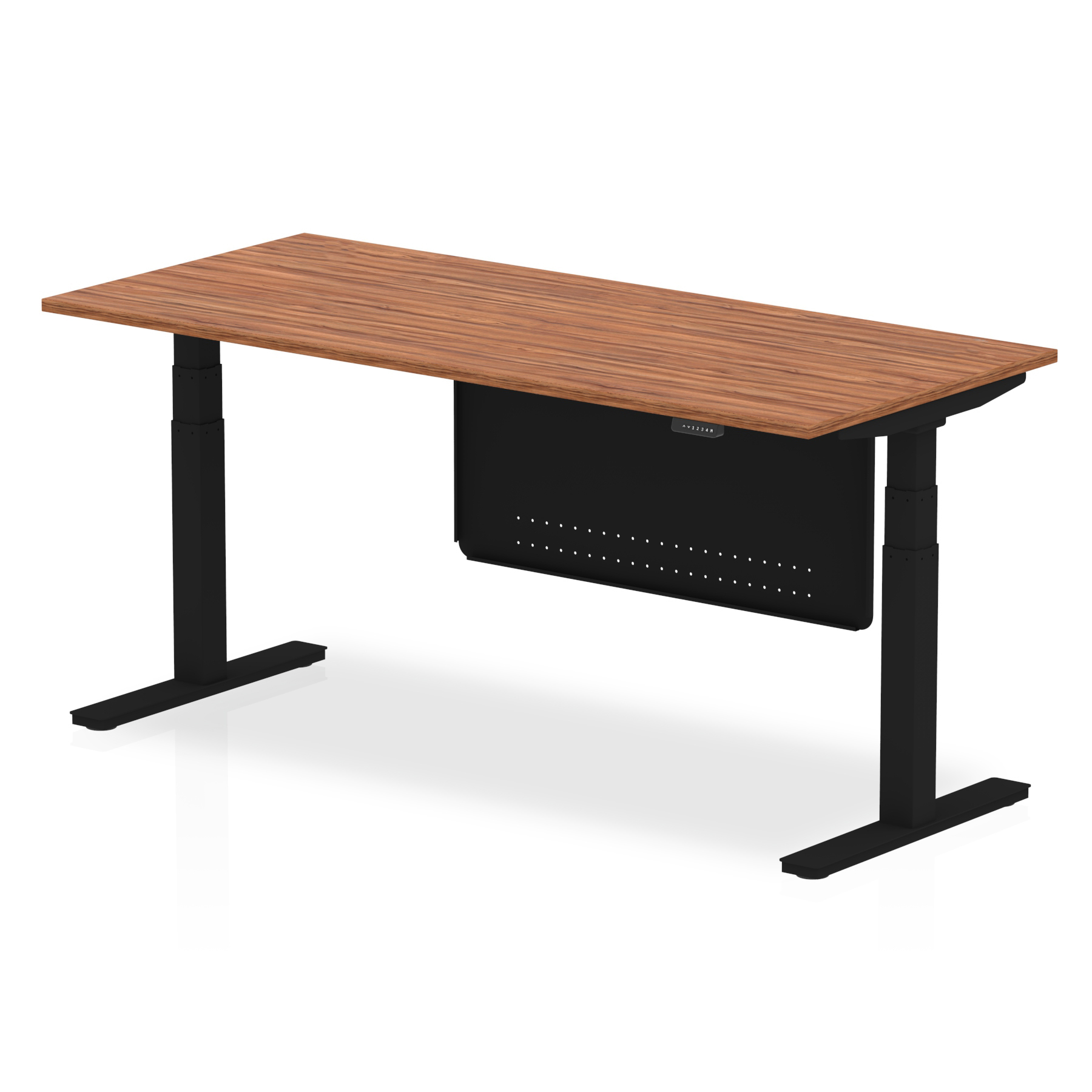 Walnut / Black Frame