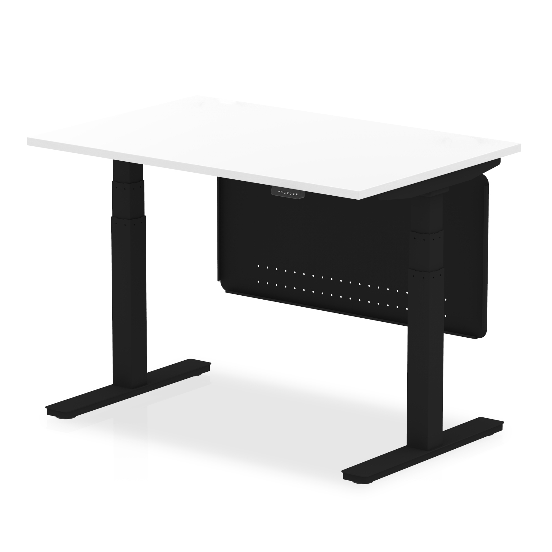 White / Black Frame
