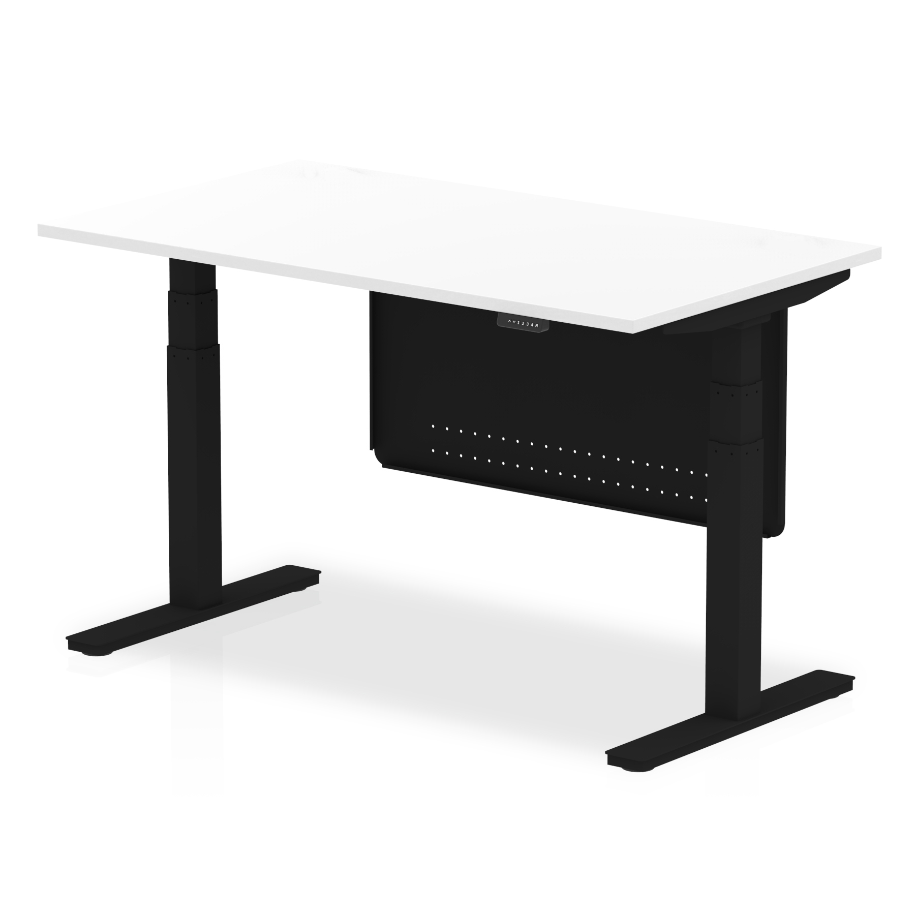 White / Black Frame