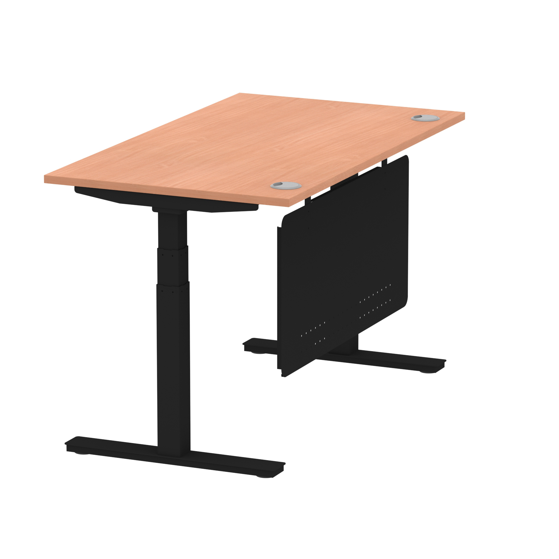 Beech / Black Frame