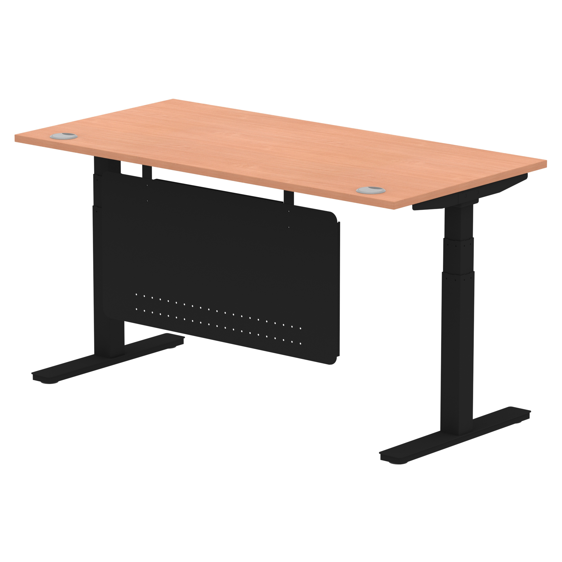 Beech / Black Frame