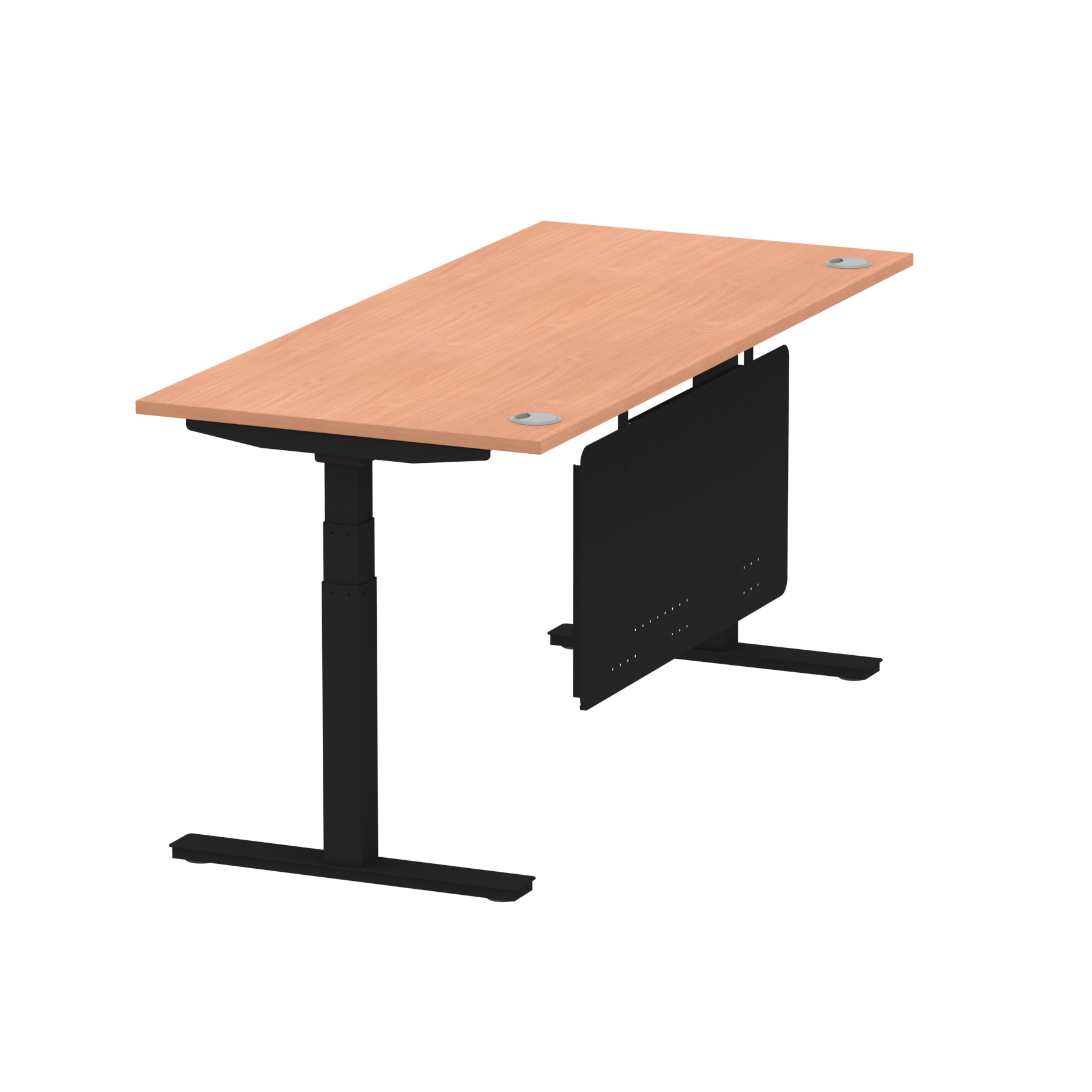 Beech / Black Frame